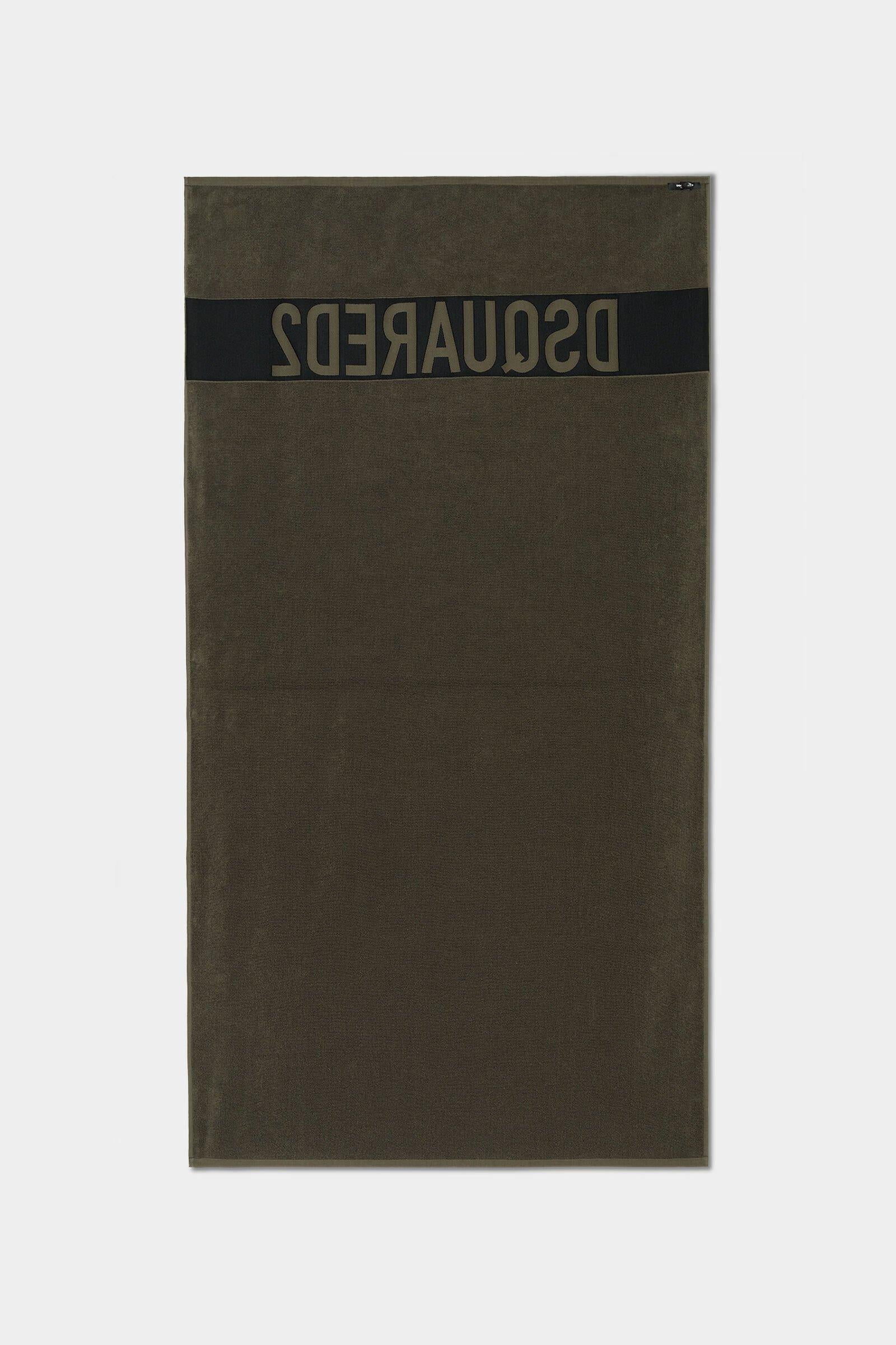 Telo mare Dsquared2 verde militare