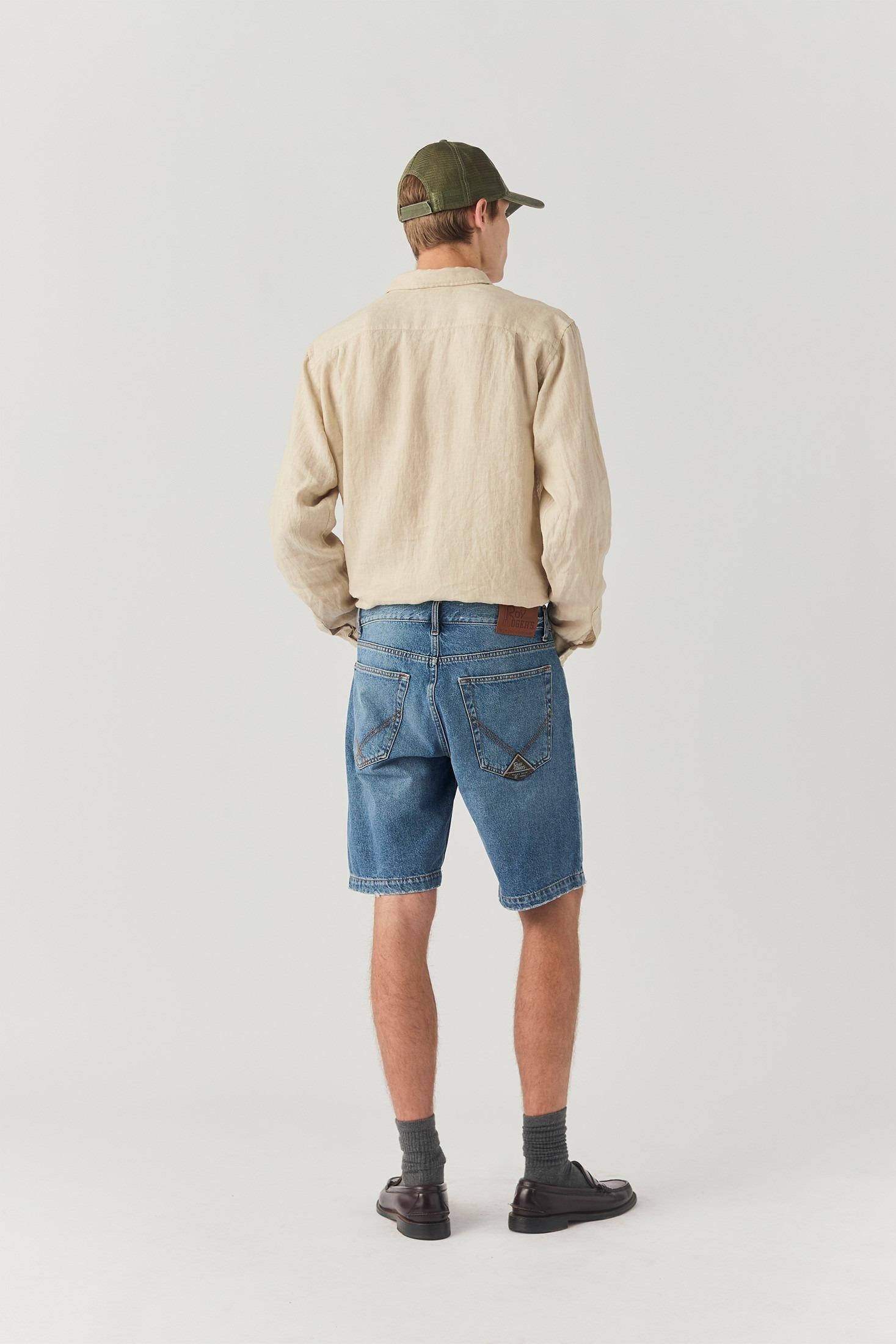 Roy Roger's Bermuda cult man denim mykonos denim