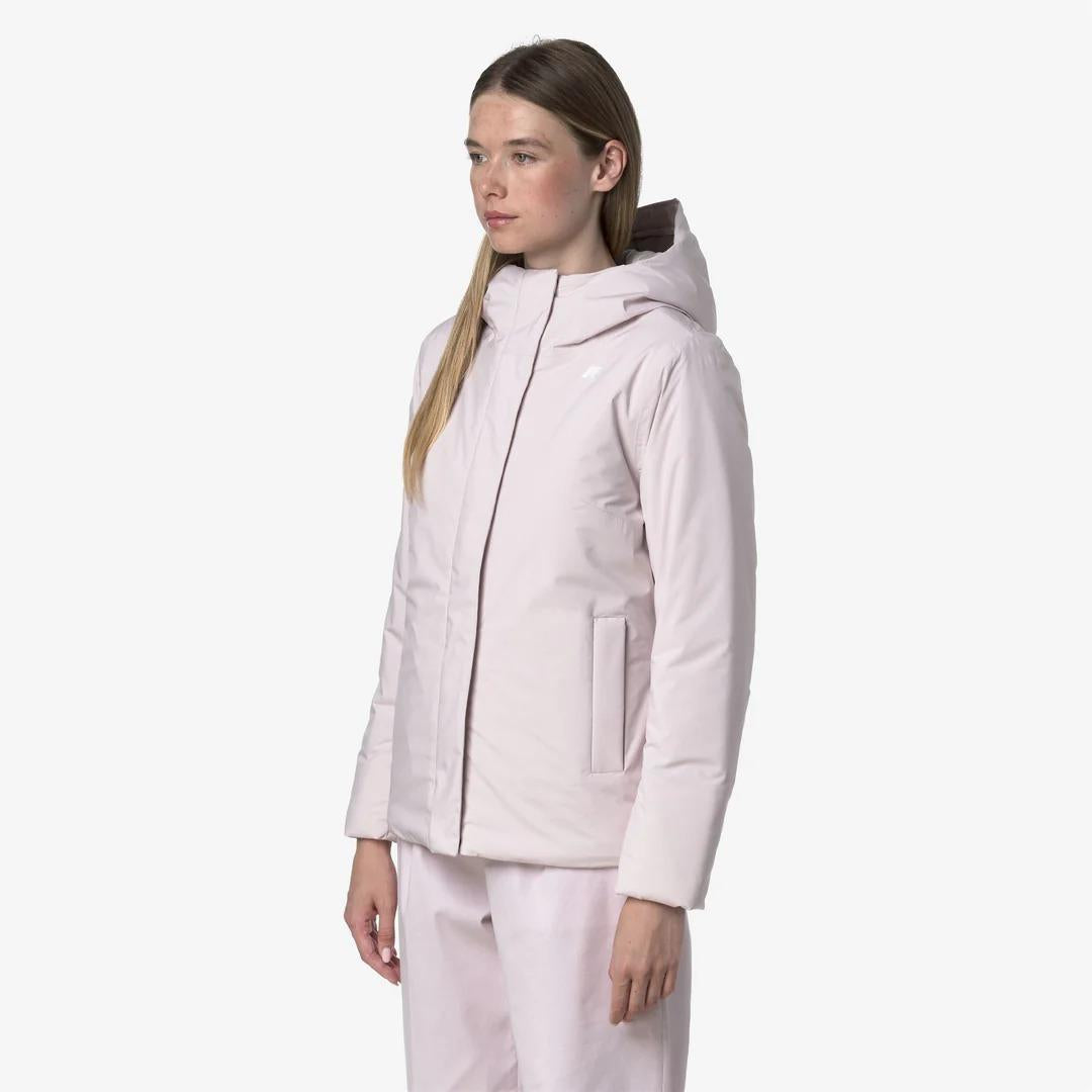 LIL SOFT TOUCH MARMOTTA<BR/>ROSE HUSHED-GREY GOAT K71324W B3U K-WAY