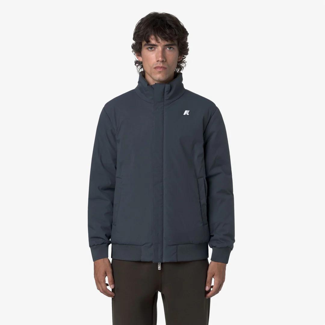 ARSENE ST WARM REVERSIBLE<BR/>BLACK OLIVE-BLUE AIRFORCE K8136SW B2V K-WAY
