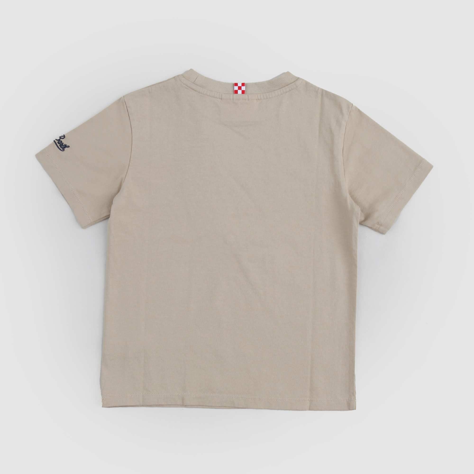 T-shirt in cotone St. Barth con stampa Safari Leeo TSH0001 03032H MC2 SAINT BARTH