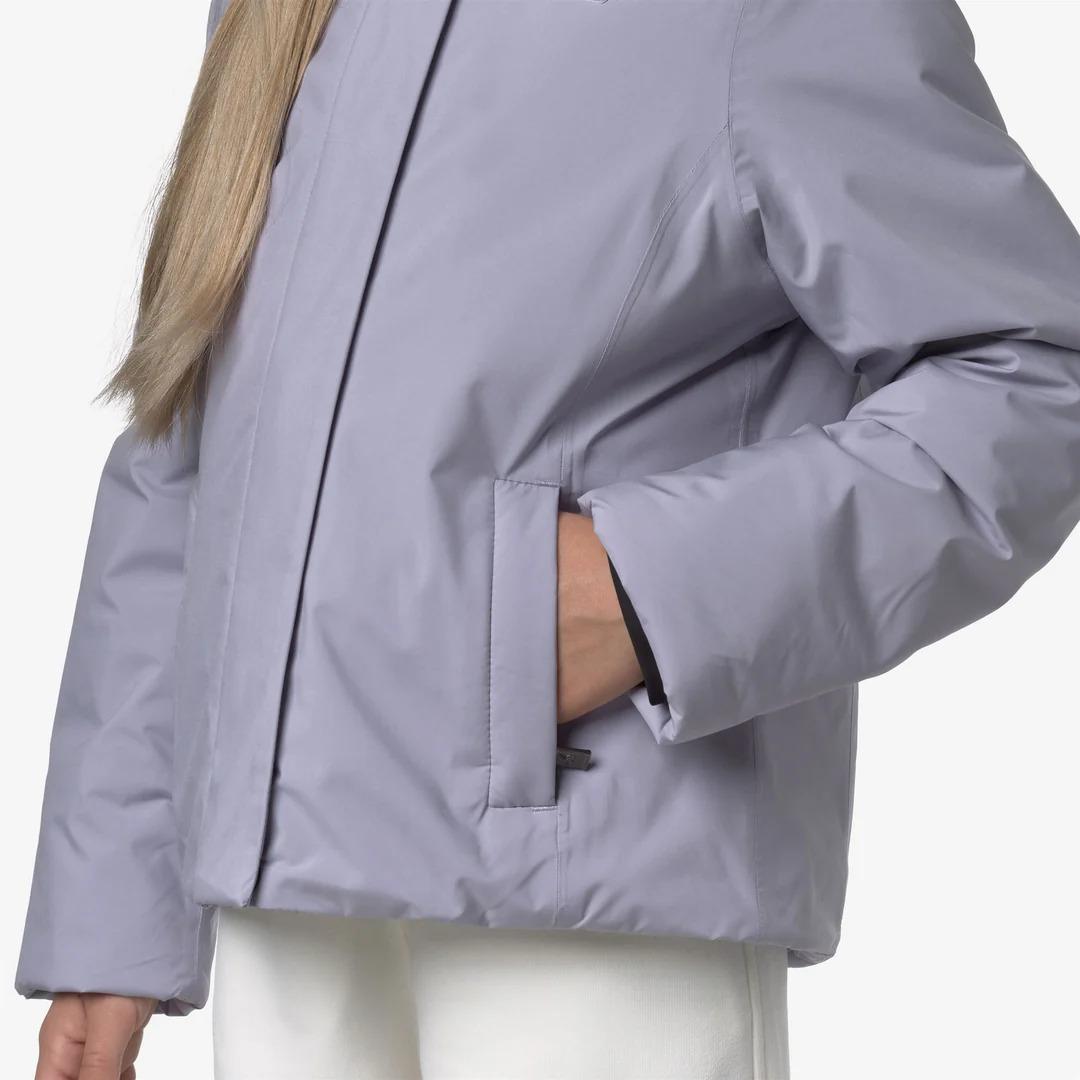 P. LILY SOFT TOUCH MARMOTTA<BR/>VIOLET LAVENDER-GREY GOAT K4137WW BBP K-WAY