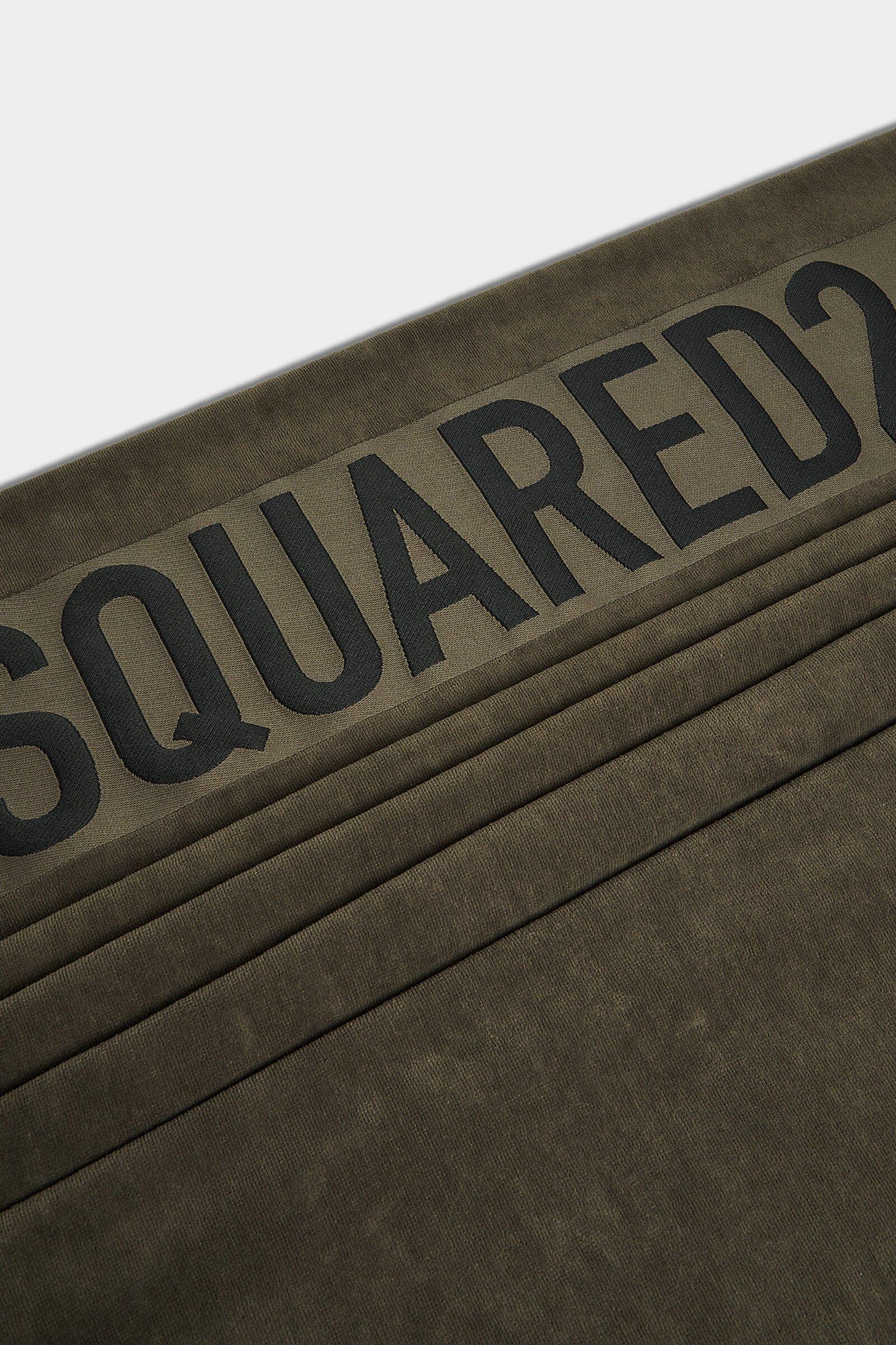 Telo mare Dsquared2 verde militare