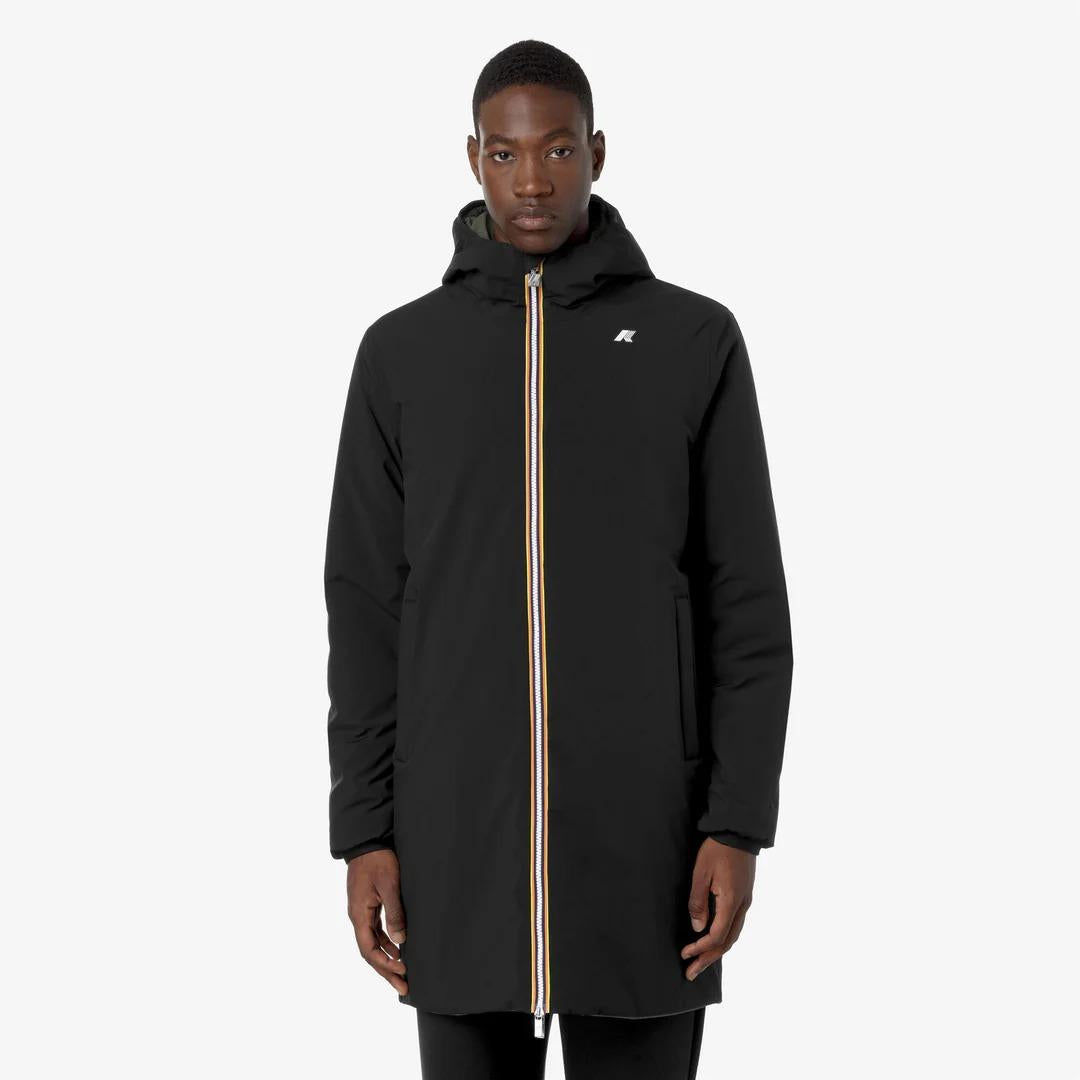 JACOB ST WARM REVERSIBLE<BR/>BLACK PURE-GREEN BLACKISH K6128WW AH3 K-WAY
