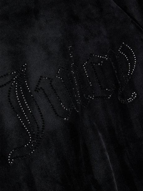 JUICY COUTURE<BR/>W MADISON OUTLINE HOODIE BLACK-BLACK VIJH70698WPF J00 JUICY COUTURE