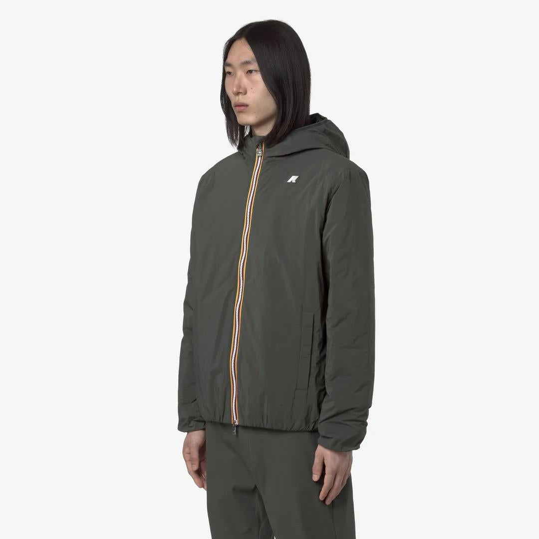 JACK PLAIN WARM<BR/>GREEN BLACKISH K2136DW WMR K-WAY