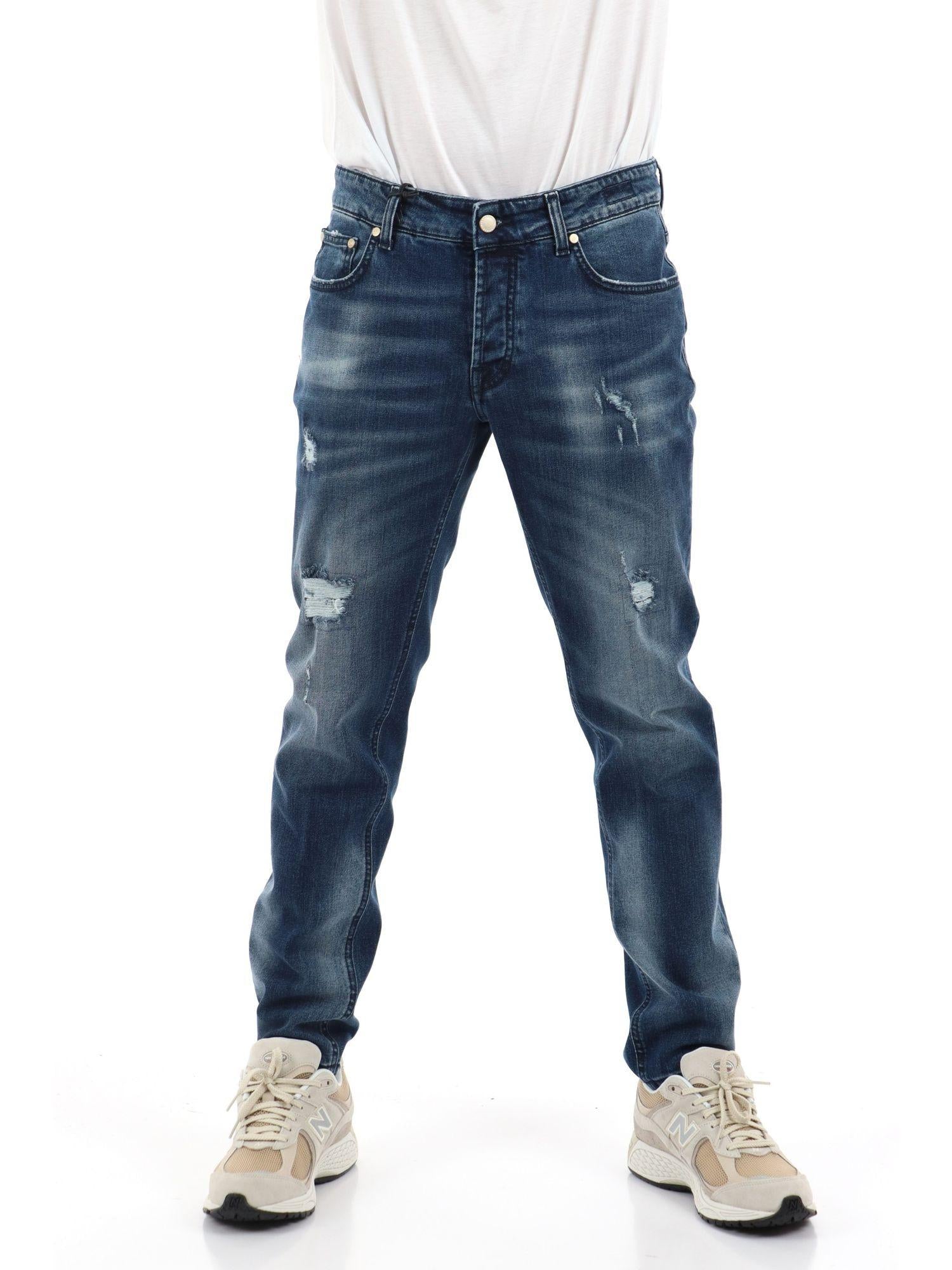 Jeans Daniele Alessandrini DA1FW26D005 da uomo color jeans. DA1FW26D005 2313 DANIELE ALESSANDRINI