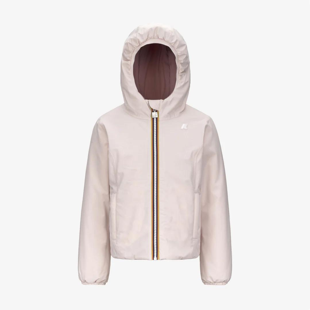 . LILY ST WARM REVERSIBLE<BR/>ROSE HUSHED-ROSE PINKISH K71339W B2K K-WAY