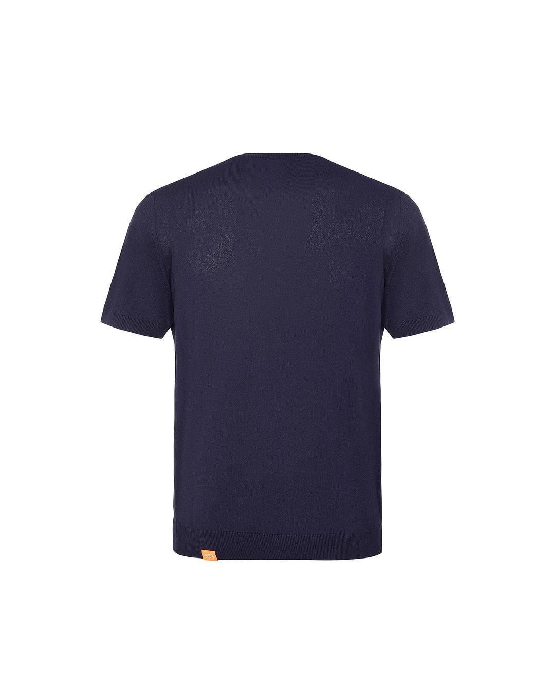 Maglia in Tricot Suns Uom Graminia Trico MGS51002U Dark Blue