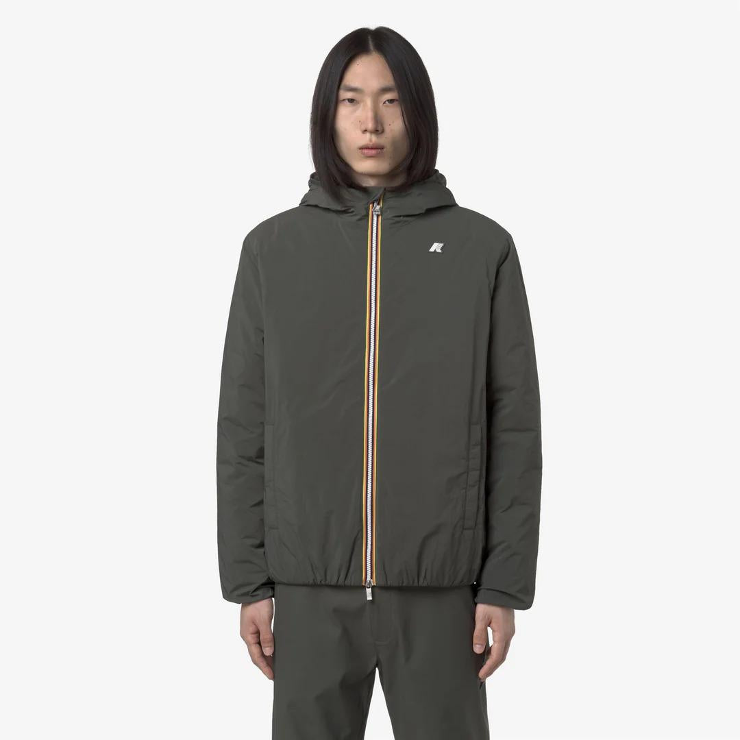 JACK PLAIN WARM<BR/>GREEN BLACKISH K2136DW WMR K-WAY