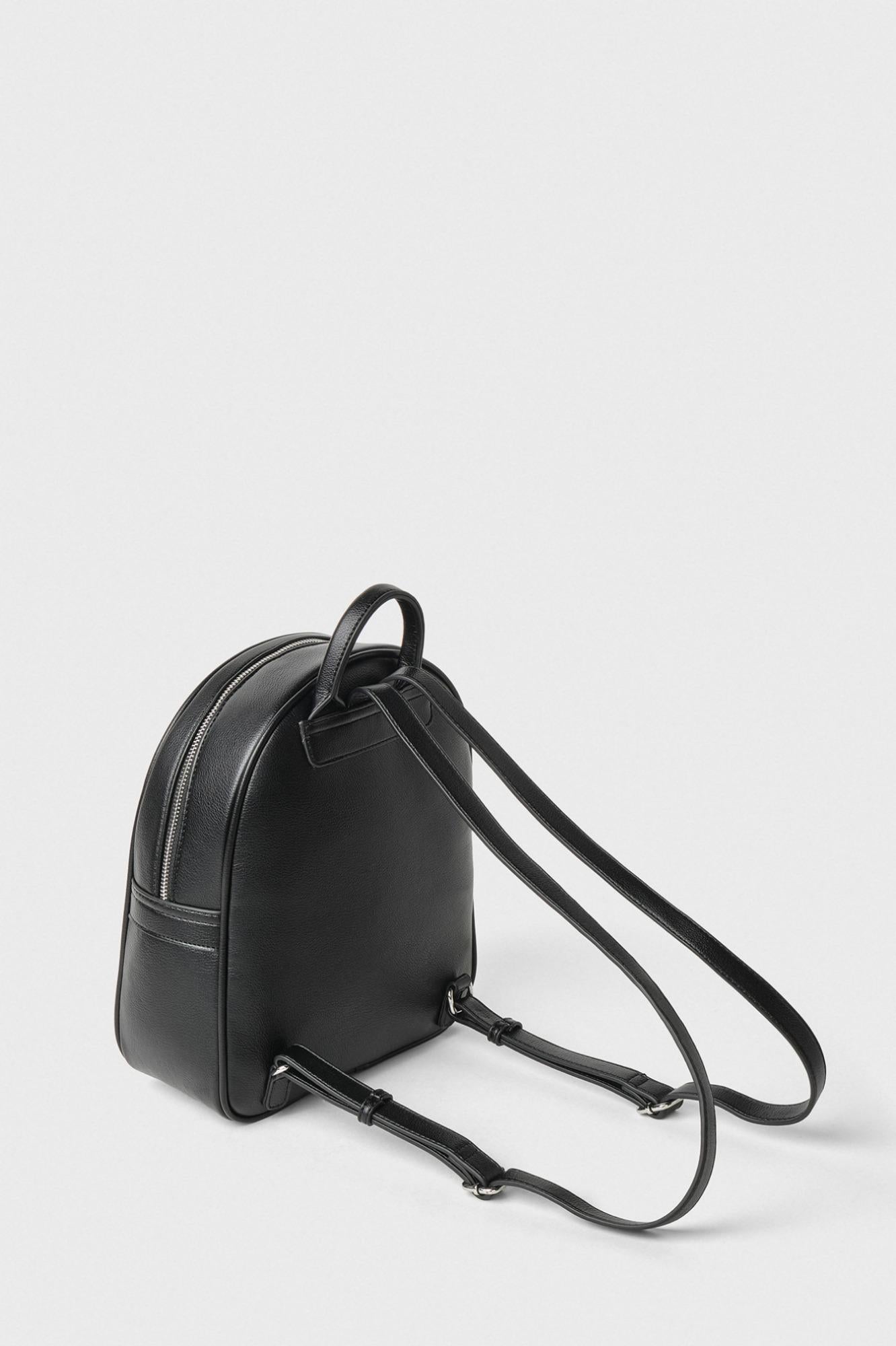 Regular Backpack Maxi Patch Bottalato Nero - Gaëlle Paris GAACW02350-MTTW0002 NE01 GAELLE