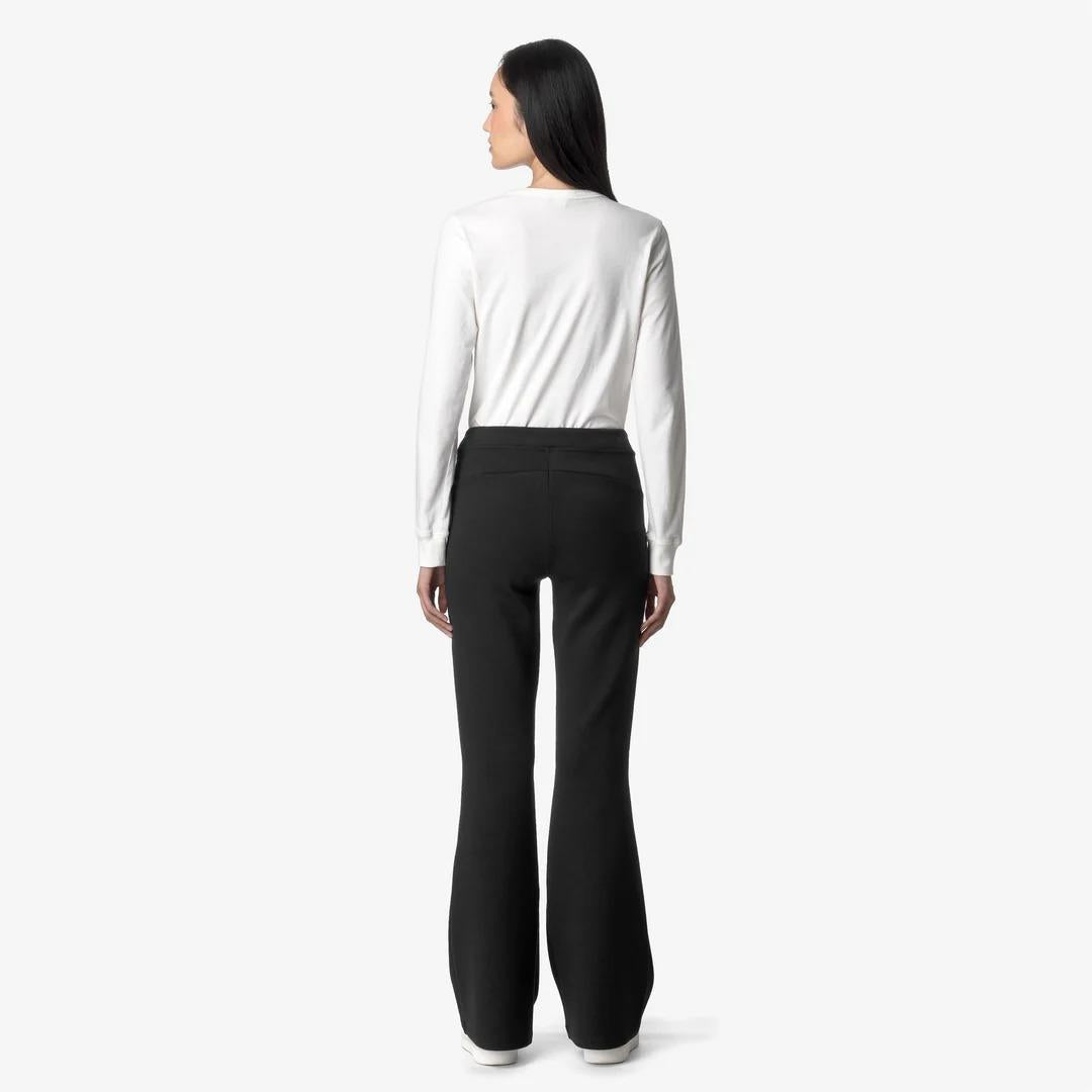 Pantalone K-Way Jenny Light Spacer Black Pure K2123NW USY K-WAY