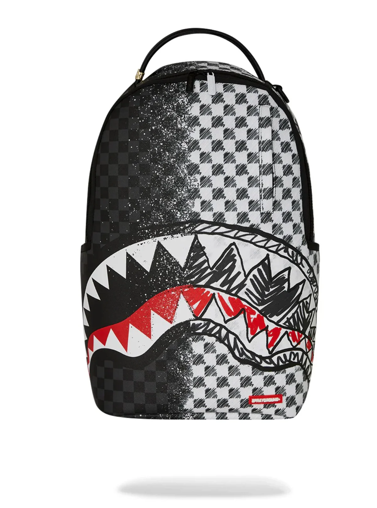 ZAINO SPRAYGROUND MIX AND MATCH SCRIBBLE DLX BACKPACK 910B7383NSZ BLACK SPRAYGROUND