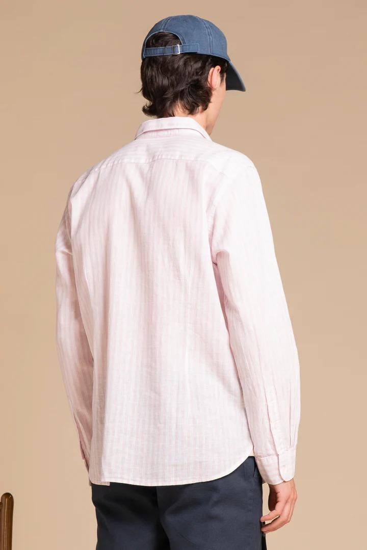 Camicia Impure french collar slim soft linen