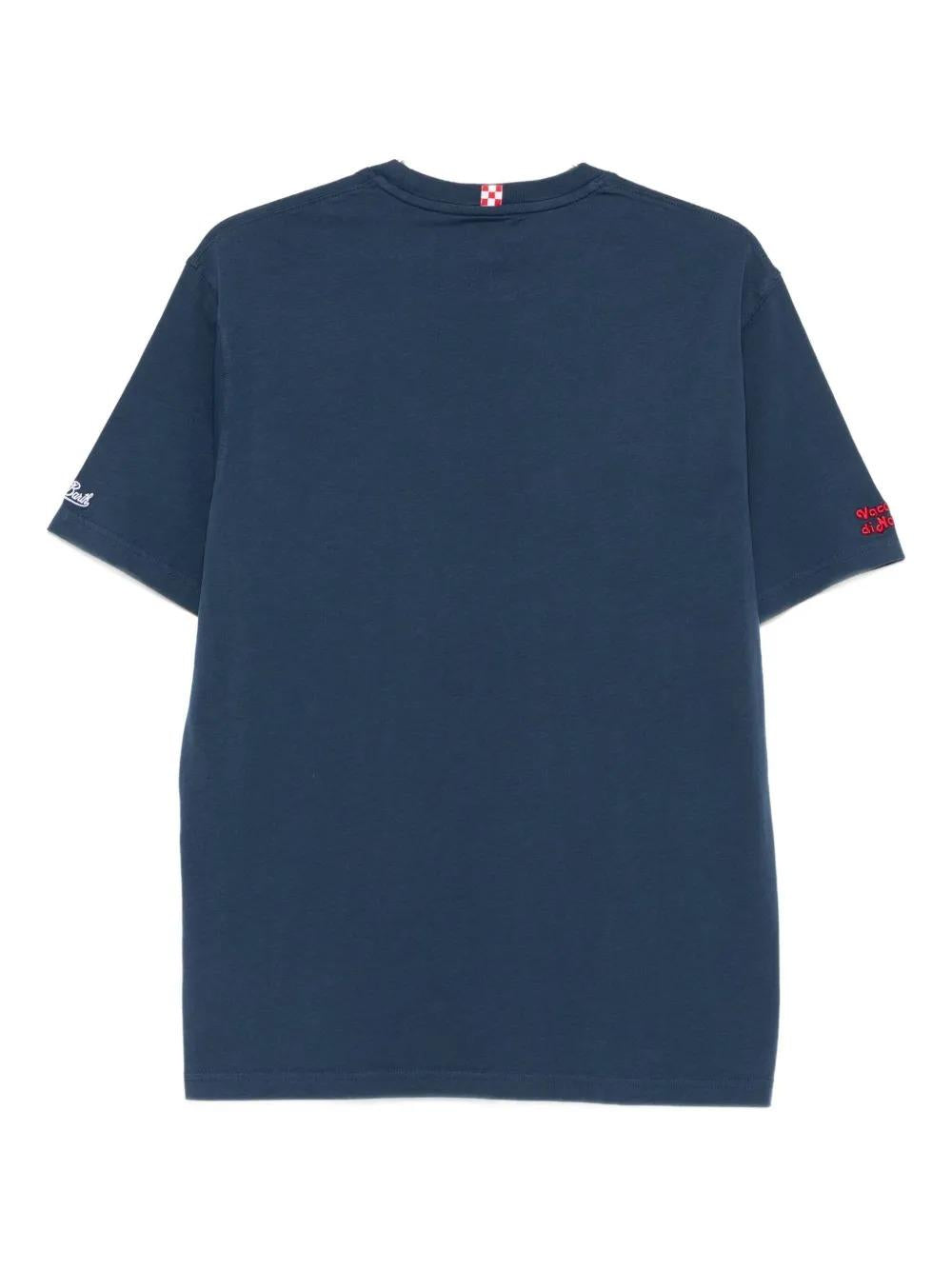 T-shirt St. Barth arnott warm Vacanze bello 61 emb ARN0004 00686I MC2 SAINT BARTH
