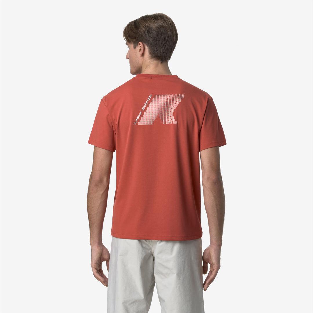 T-shirt Graphite Red Jasper