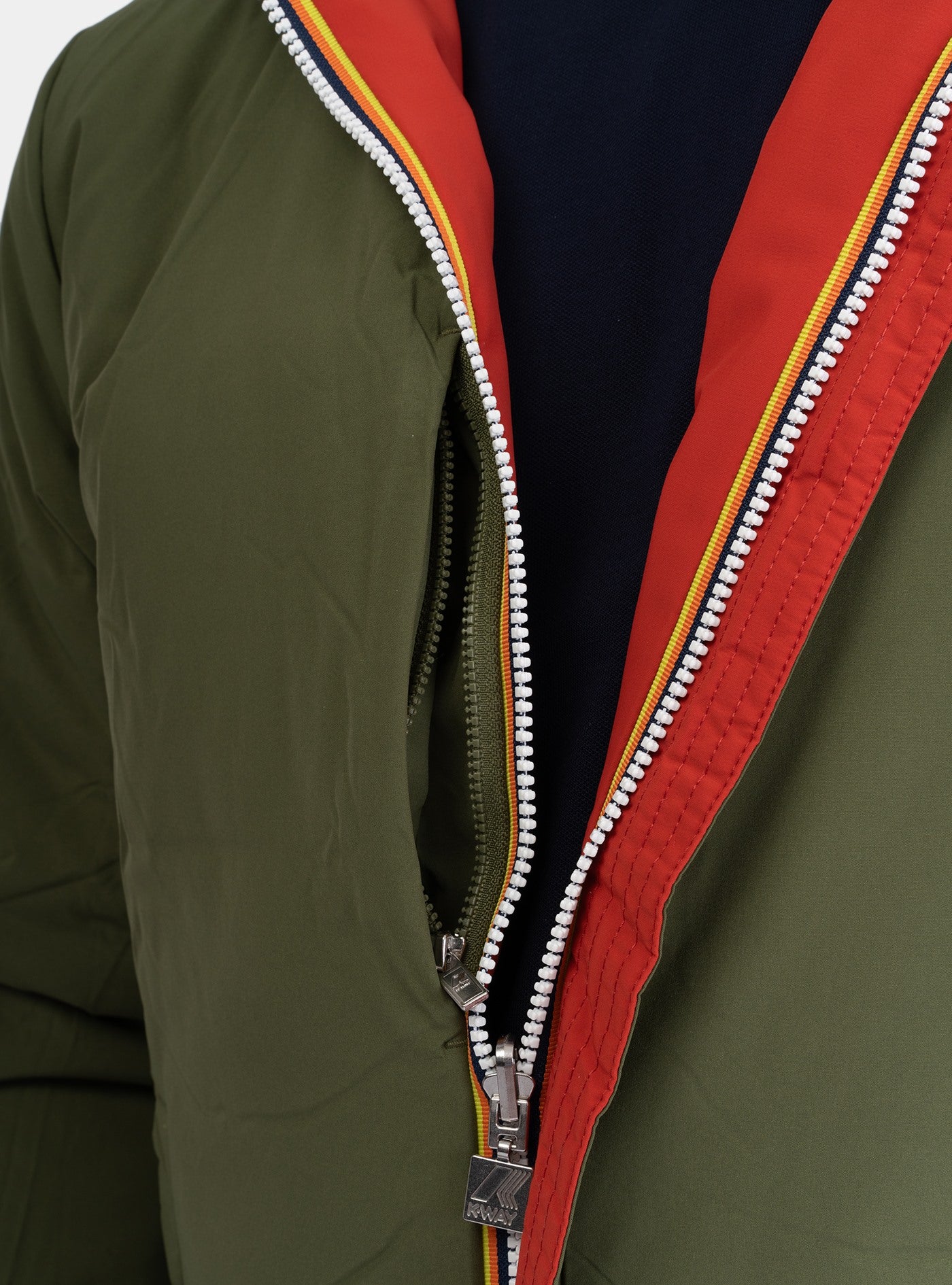 immagine-8-k-way-jacob-st-warm-double-red-p-green-c-giubbino-k6128vw-aux
