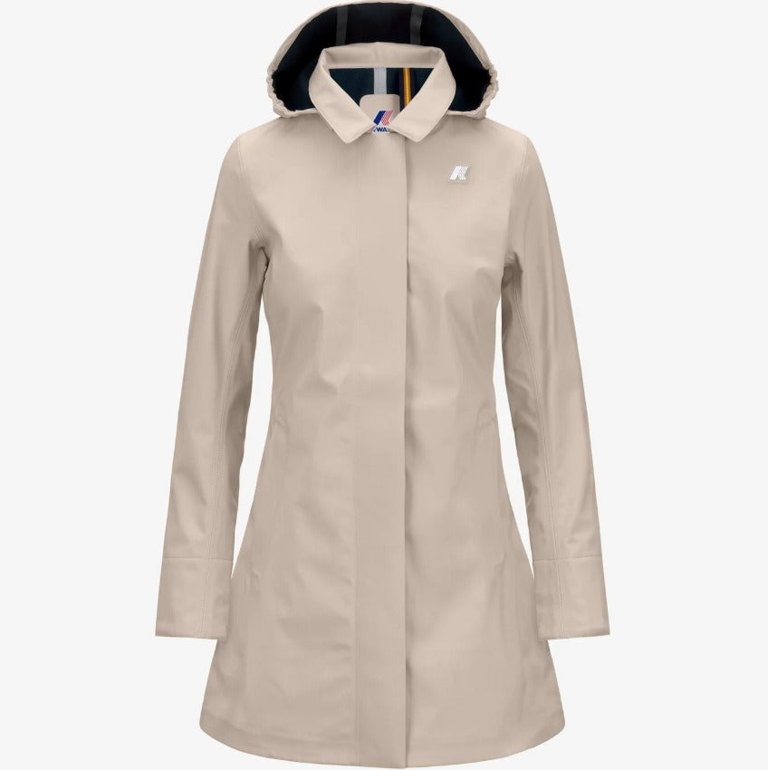 k way mathy bonded beige g blue depht giubbino k2148bw atc