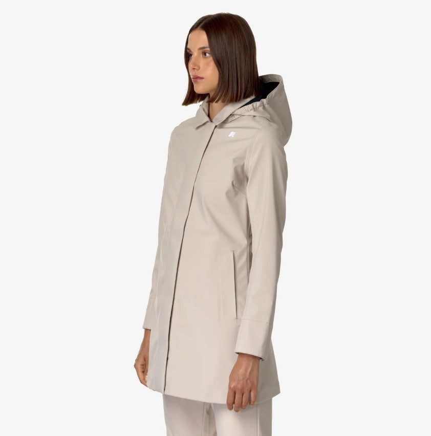 k way mathy bonded beige g blue depht giubbino k2148bw atc
