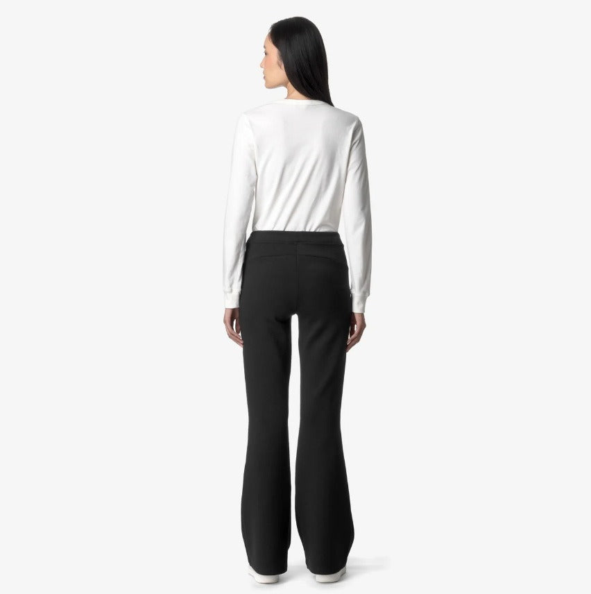 k way jenny light spacer black pure pantaloni k2123nw usy