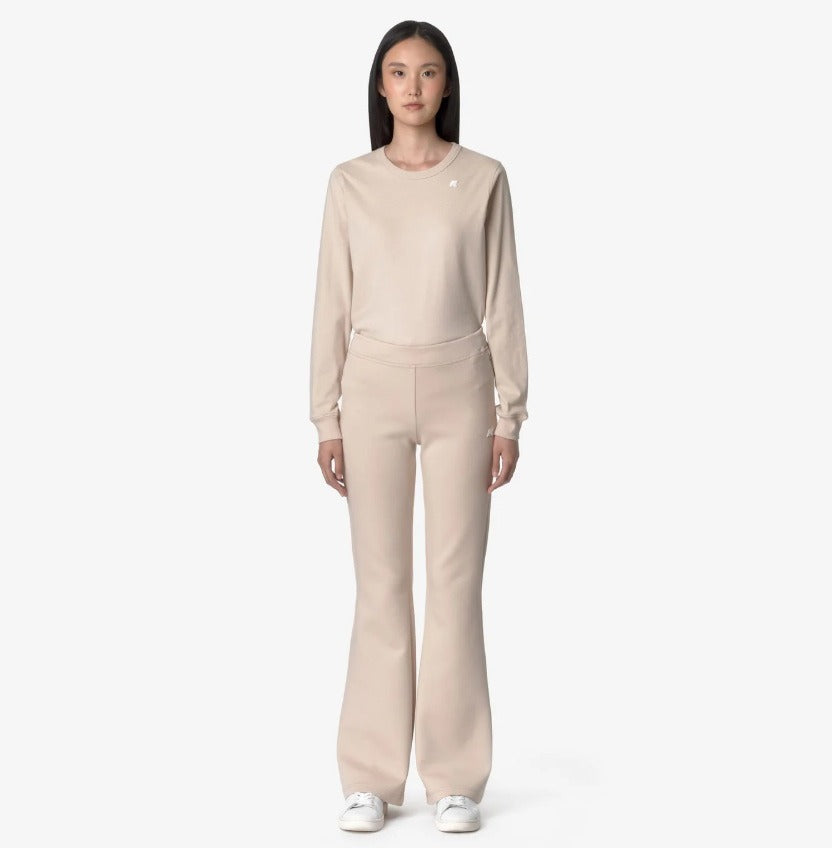 k way jenny light spacer pink tint pantaloni k2123nw x59