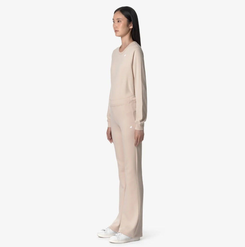 k way jenny light spacer pink tint pantaloni k2123nw x59