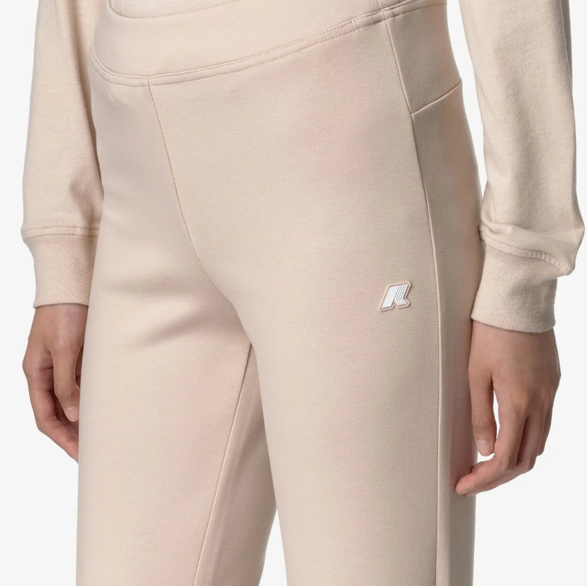 k way jenny light spacer pink tint pantaloni k2123nw x59