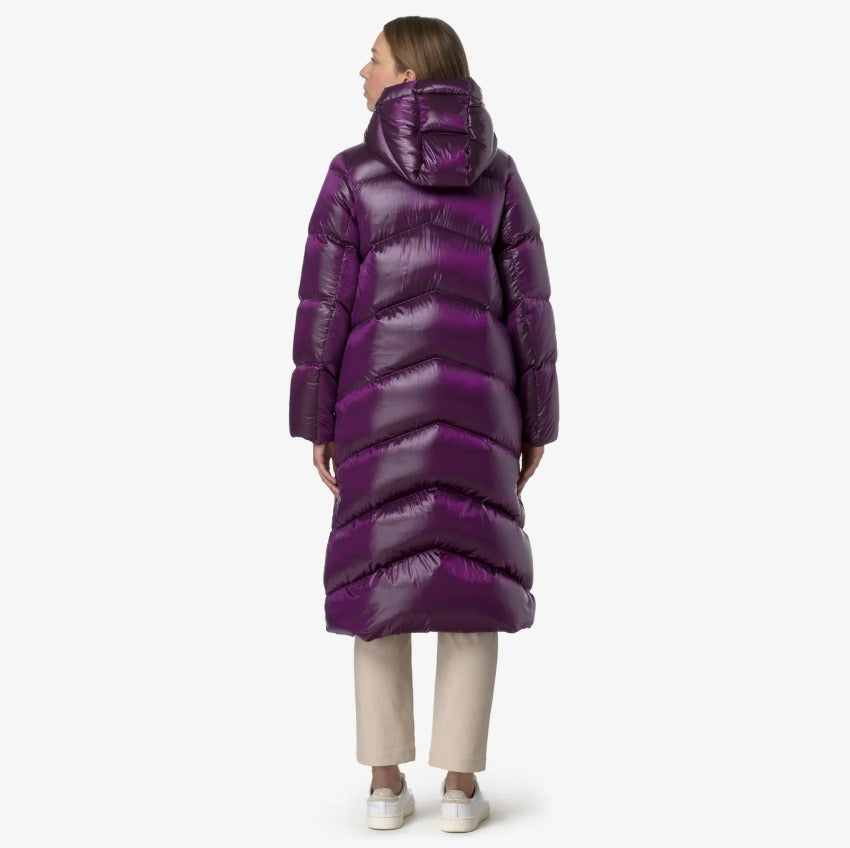 k way neivel crystal chintz thermo heavy violet dk purple chintz giubbino k8138ew arh