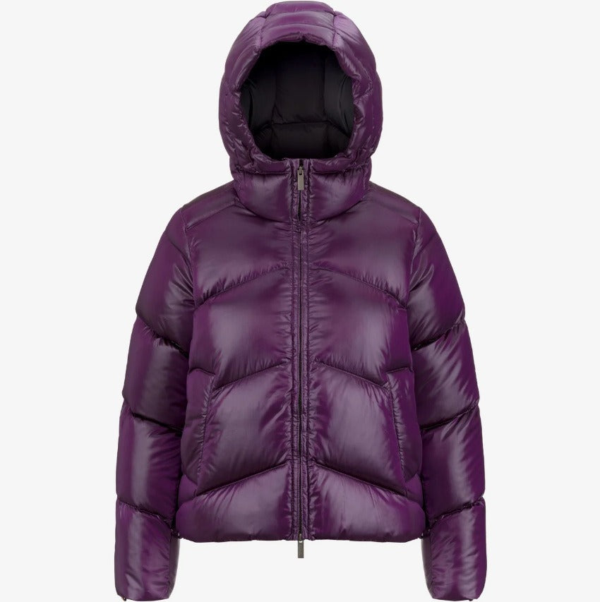 k way ninev crystal chintz thermo heavy violet dk purple chintz giubbino k8136hw arh