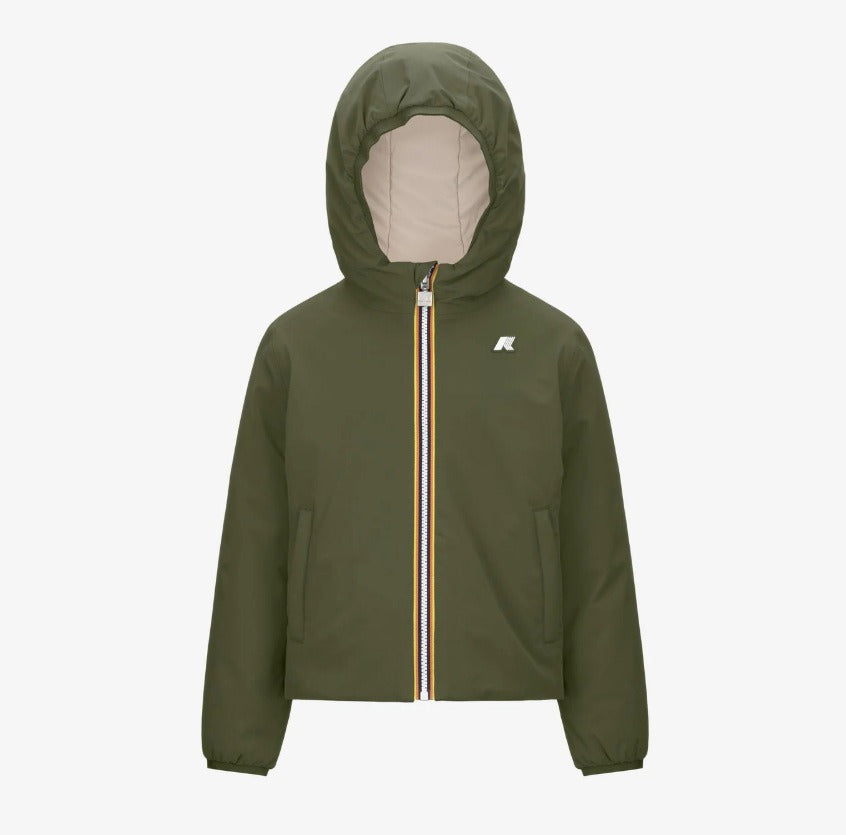 k way p jack st warm green cypress beige grey giubbino k71337w asz