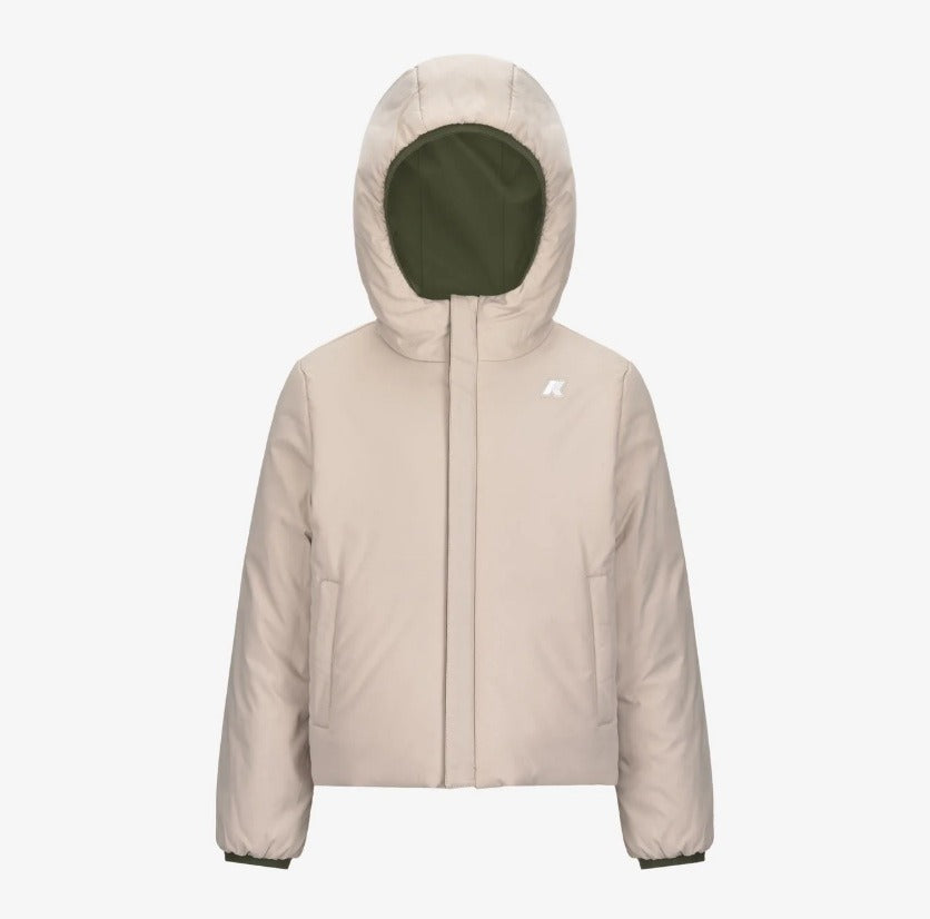 k way p jack st warm green cypress beige grey giubbino k71337w asz