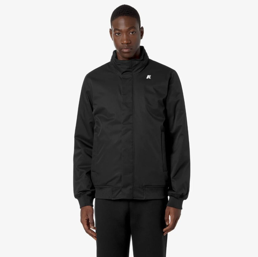 k way amaury twill marmotta black p blue a giubbino k8133ew al8