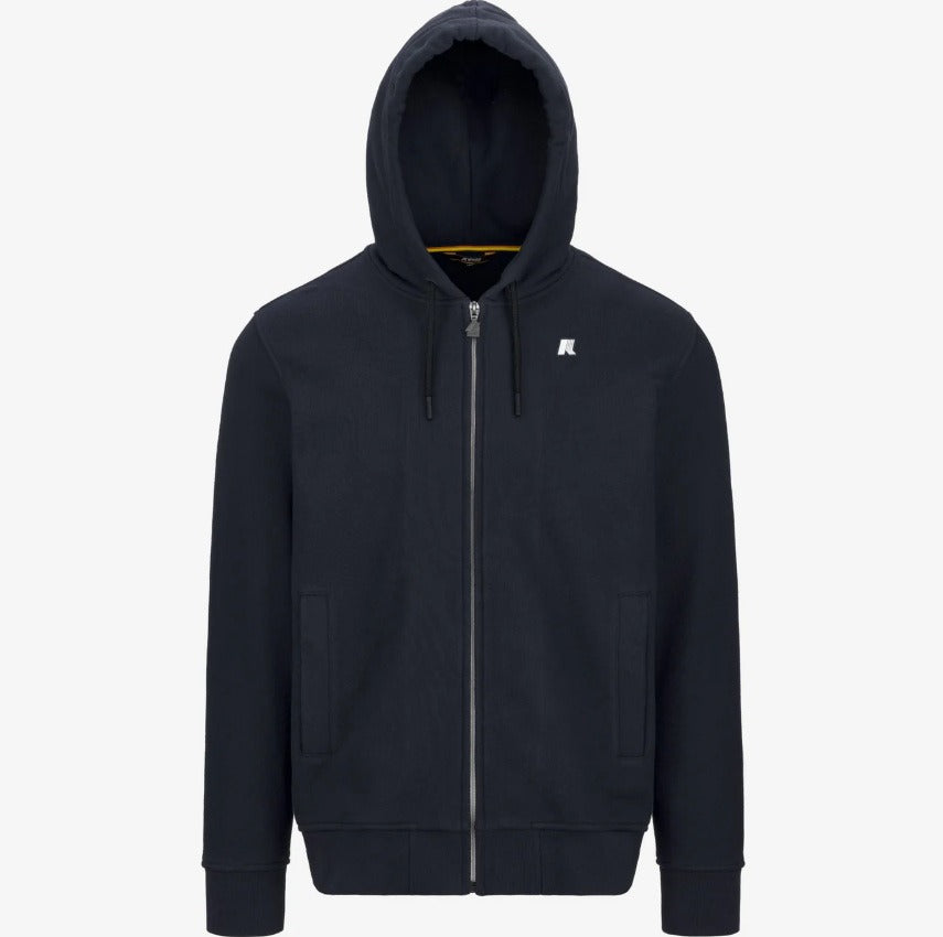 k way anthony heavy fleece blue depht felpa k8133iw k89