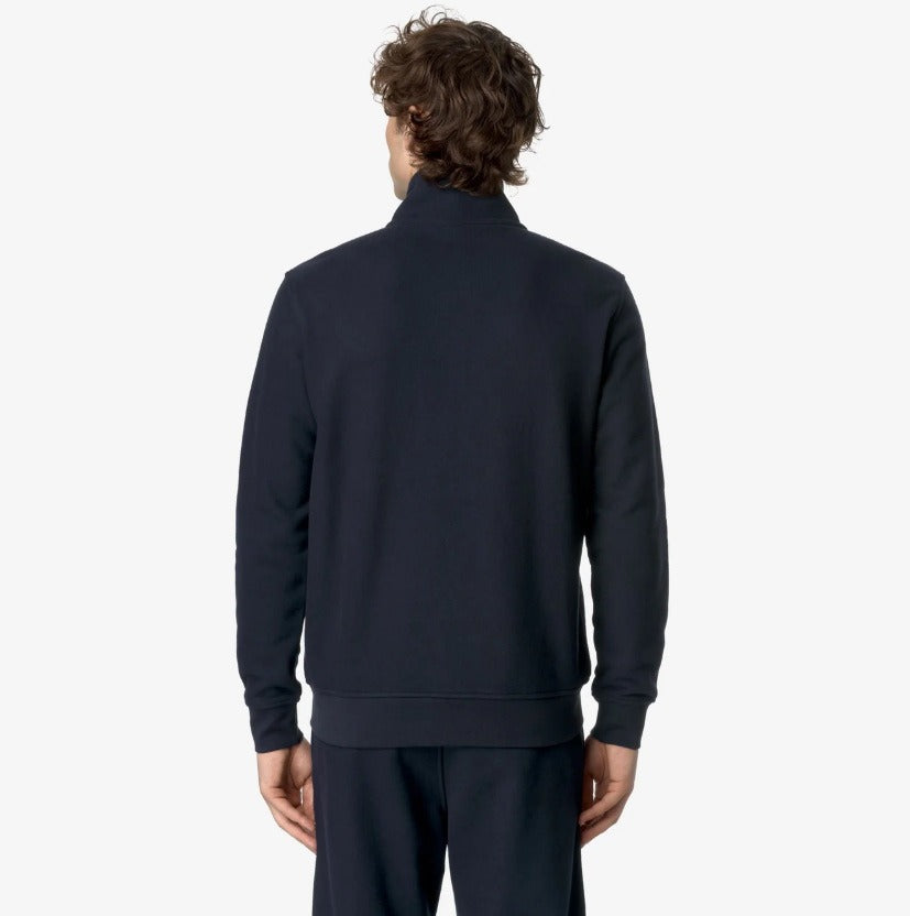 k way finn heavy fleece blue depth felpa k8133hw k89