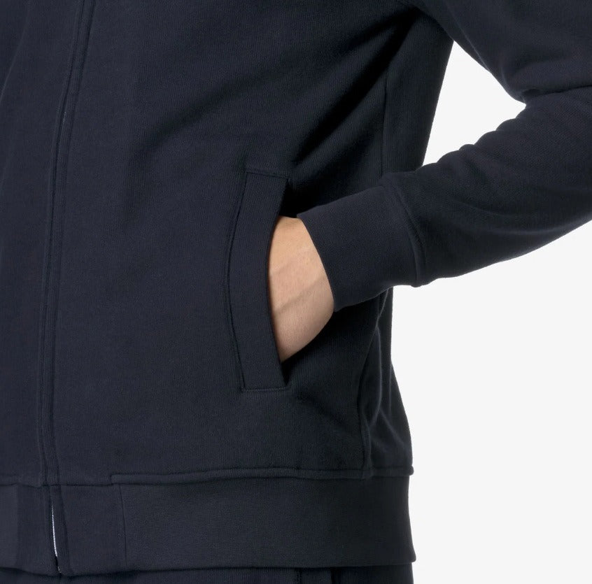 k way finn heavy fleece blue depth felpa k8133hw k89
