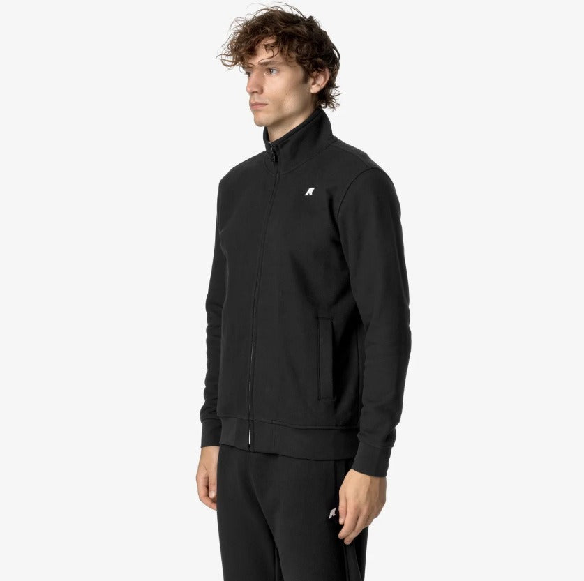 k way finn heavy fleece black pure felpa k8133hw usy