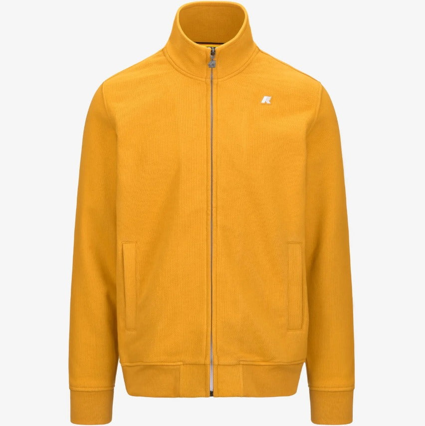 k way finn heavy fleece yellow inca felpa k8133hw xgk