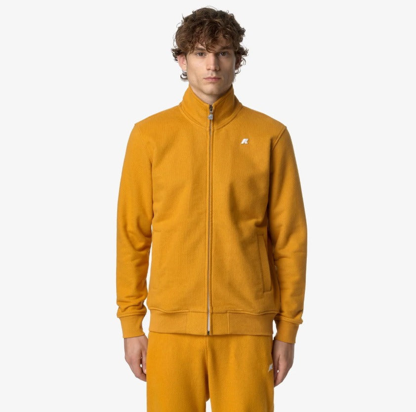 k way finn heavy fleece yellow inca felpa k8133hw xgk