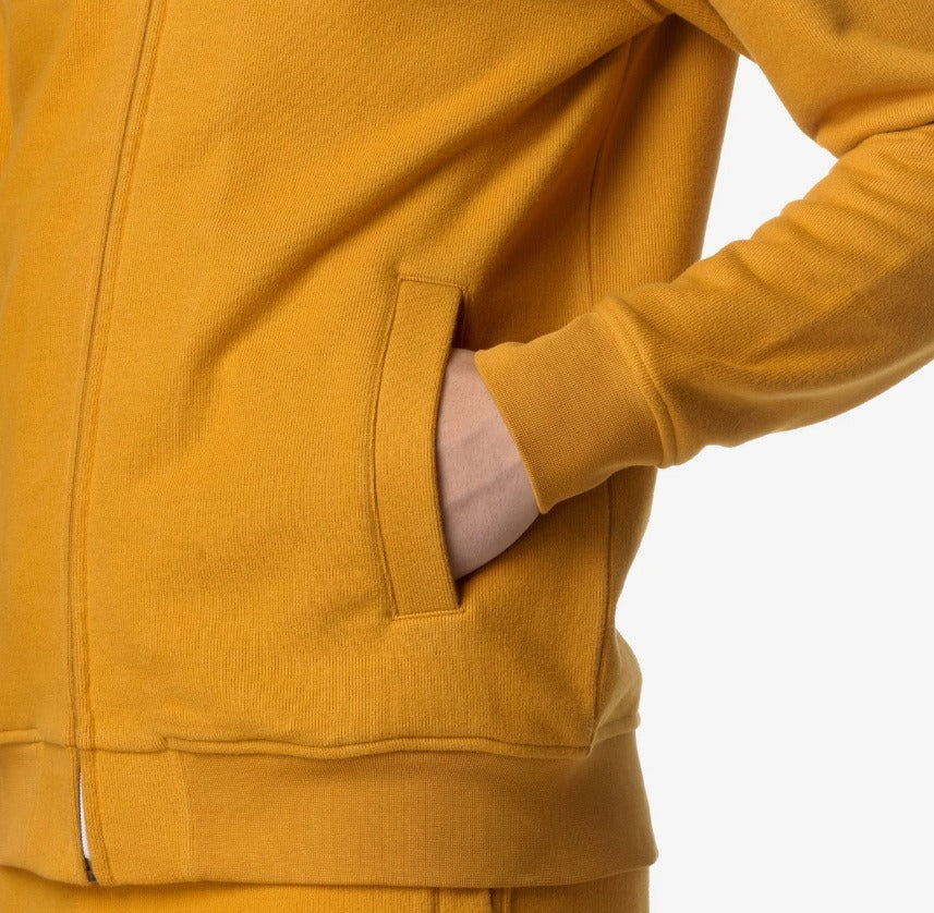 k way finn heavy fleece yellow inca felpa k8133hw xgk