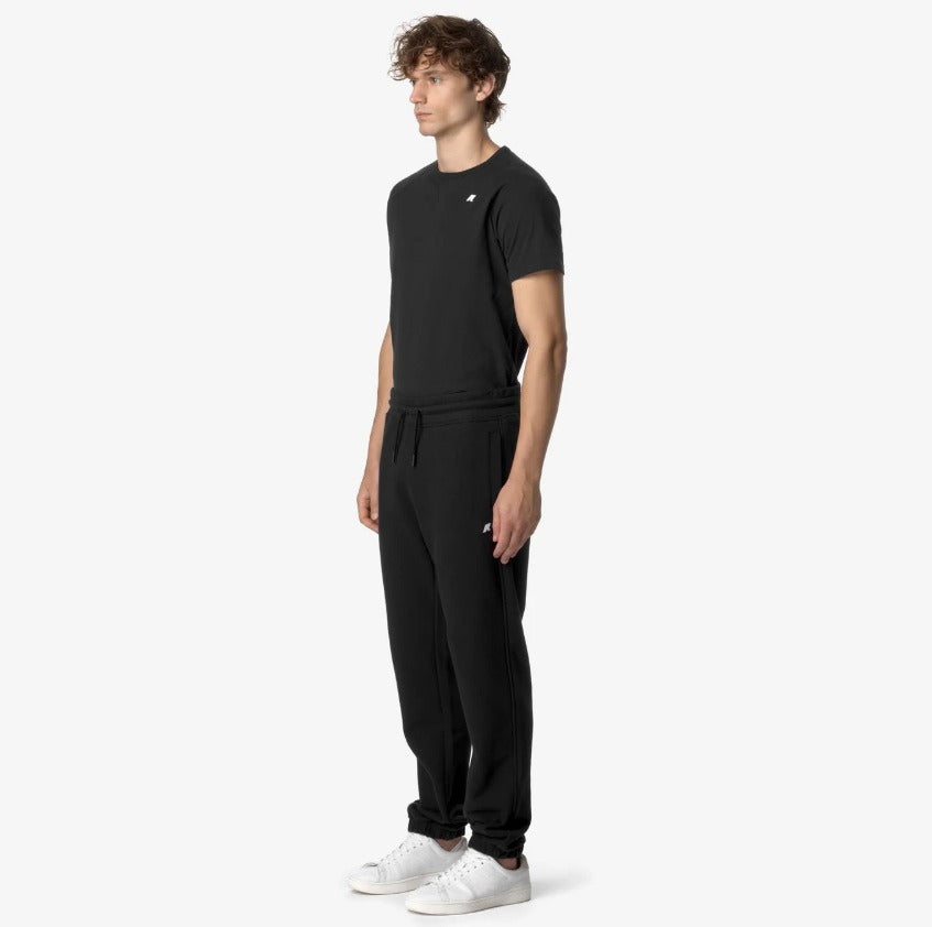 k way mickyel heavy fleece black pure pantaloni k2126lw usy