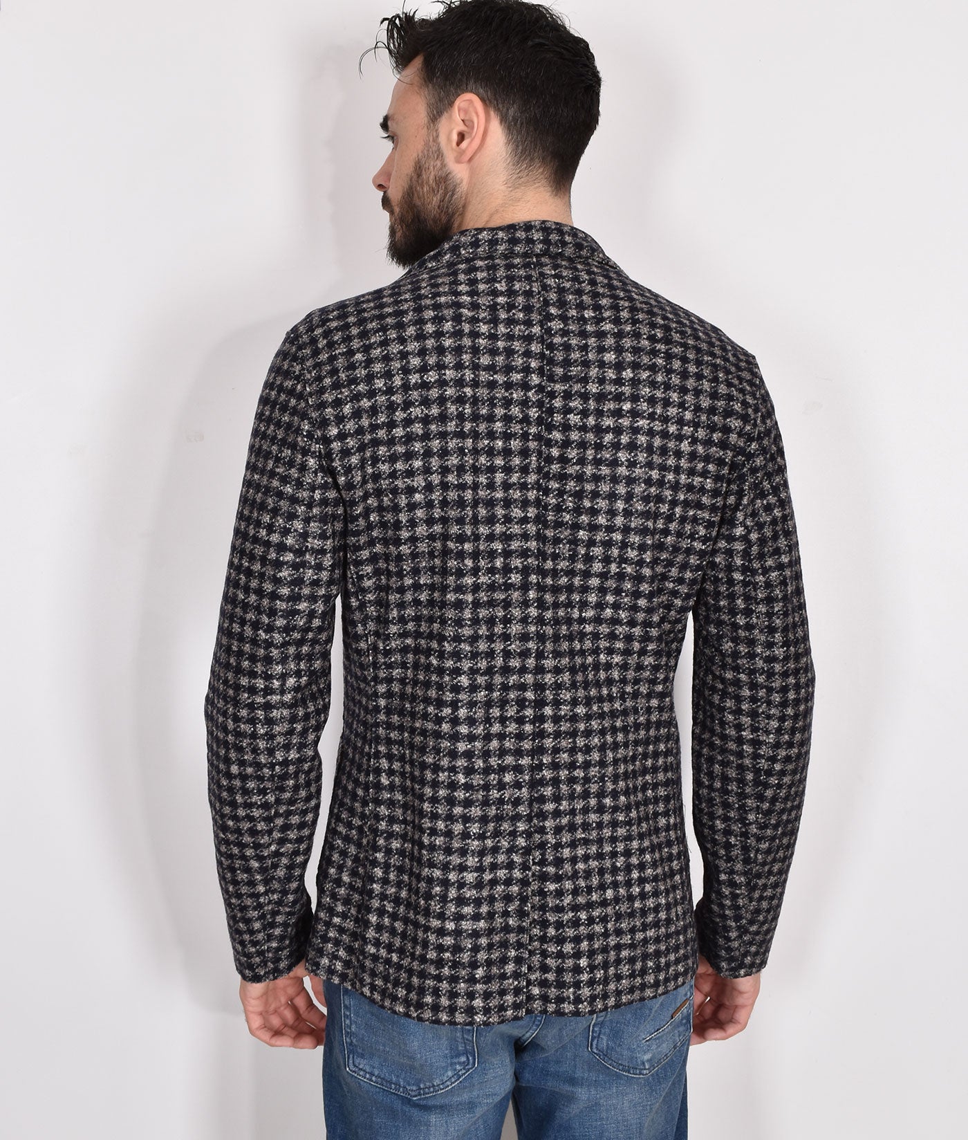 Single Breasted Jacket Pocket Top