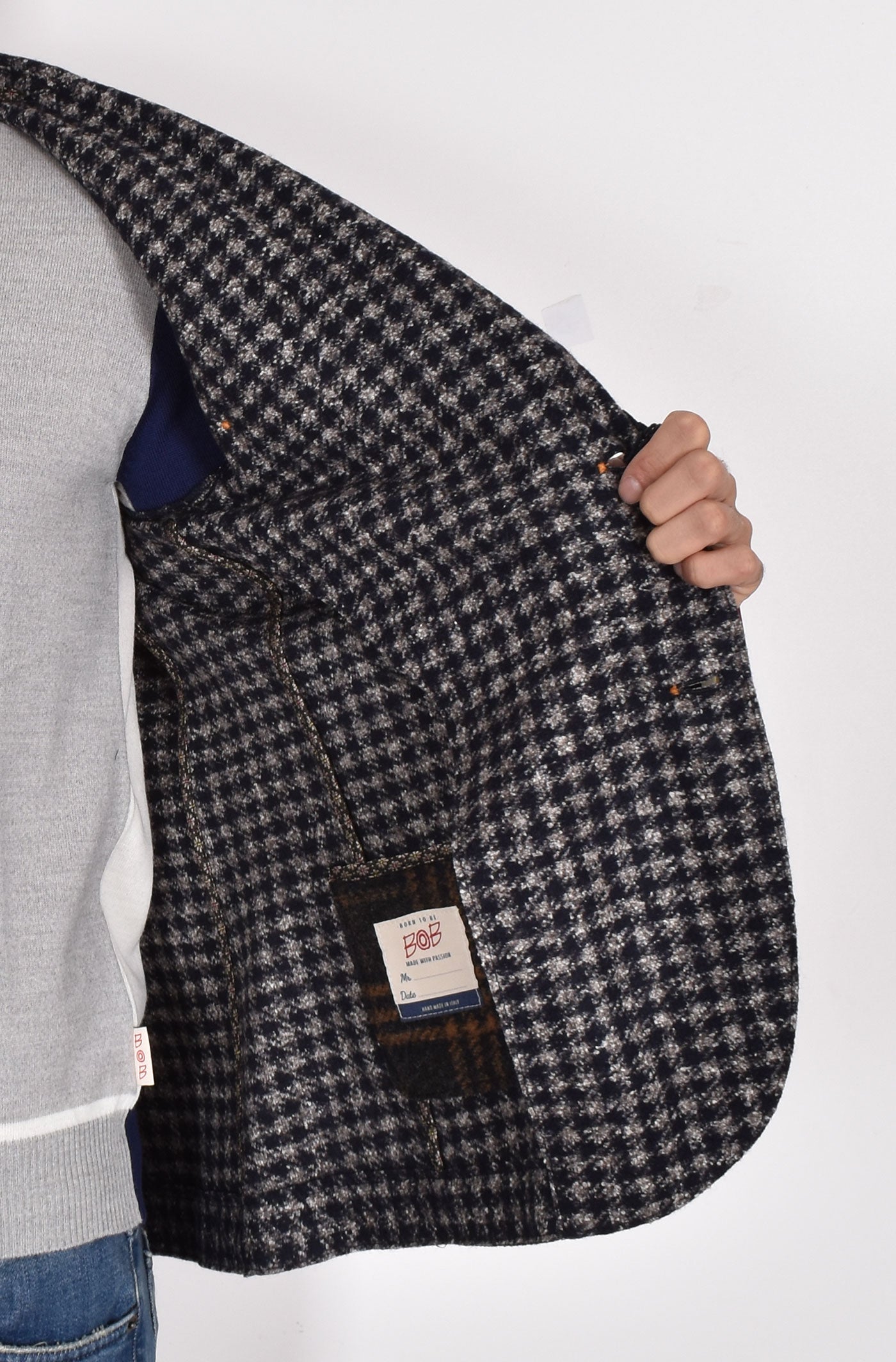 Single Breasted Jacket Pocket Top