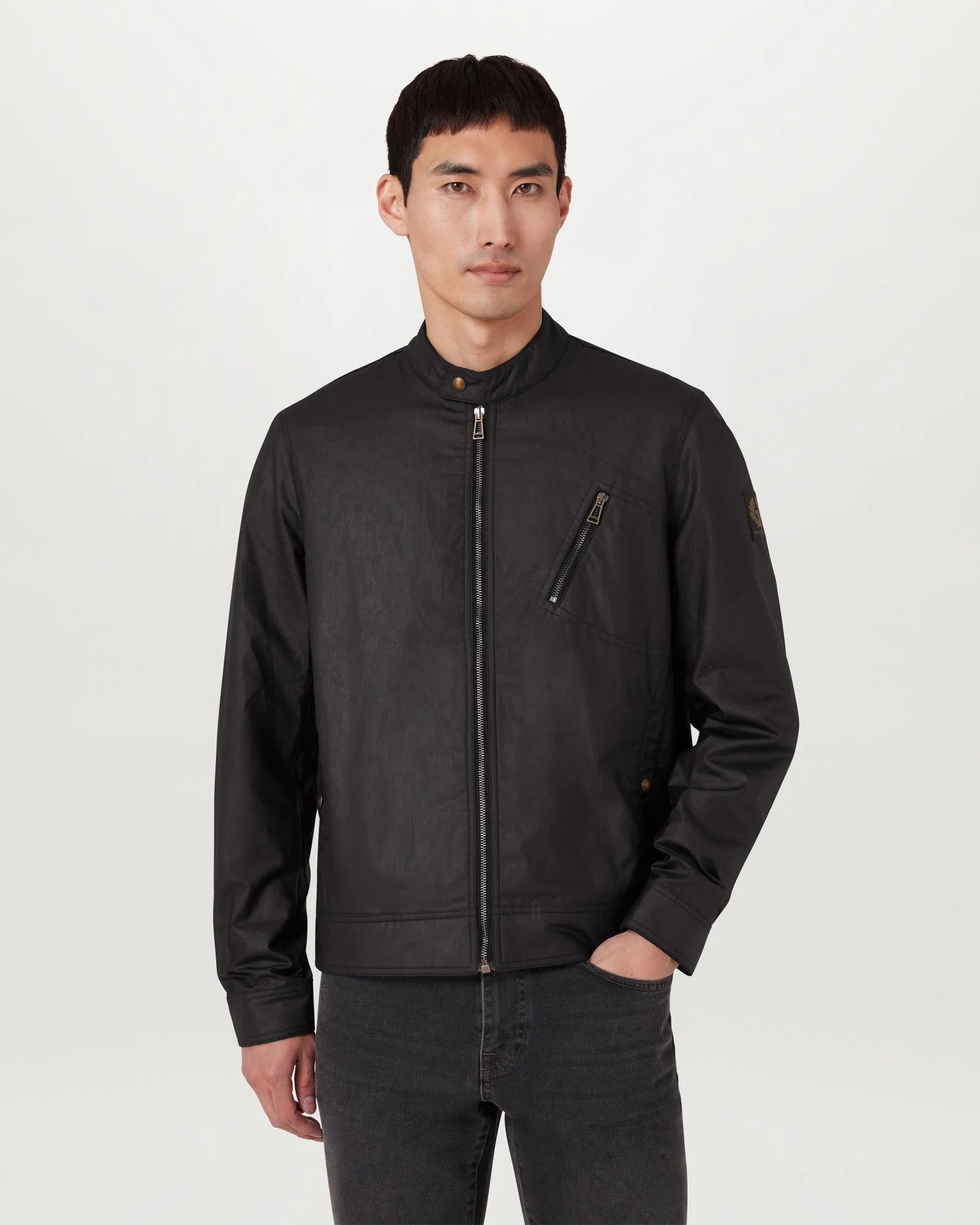 BELSTAFF GIACCA SIDELINE NERA BL105803 BLACK BELSTAFF 