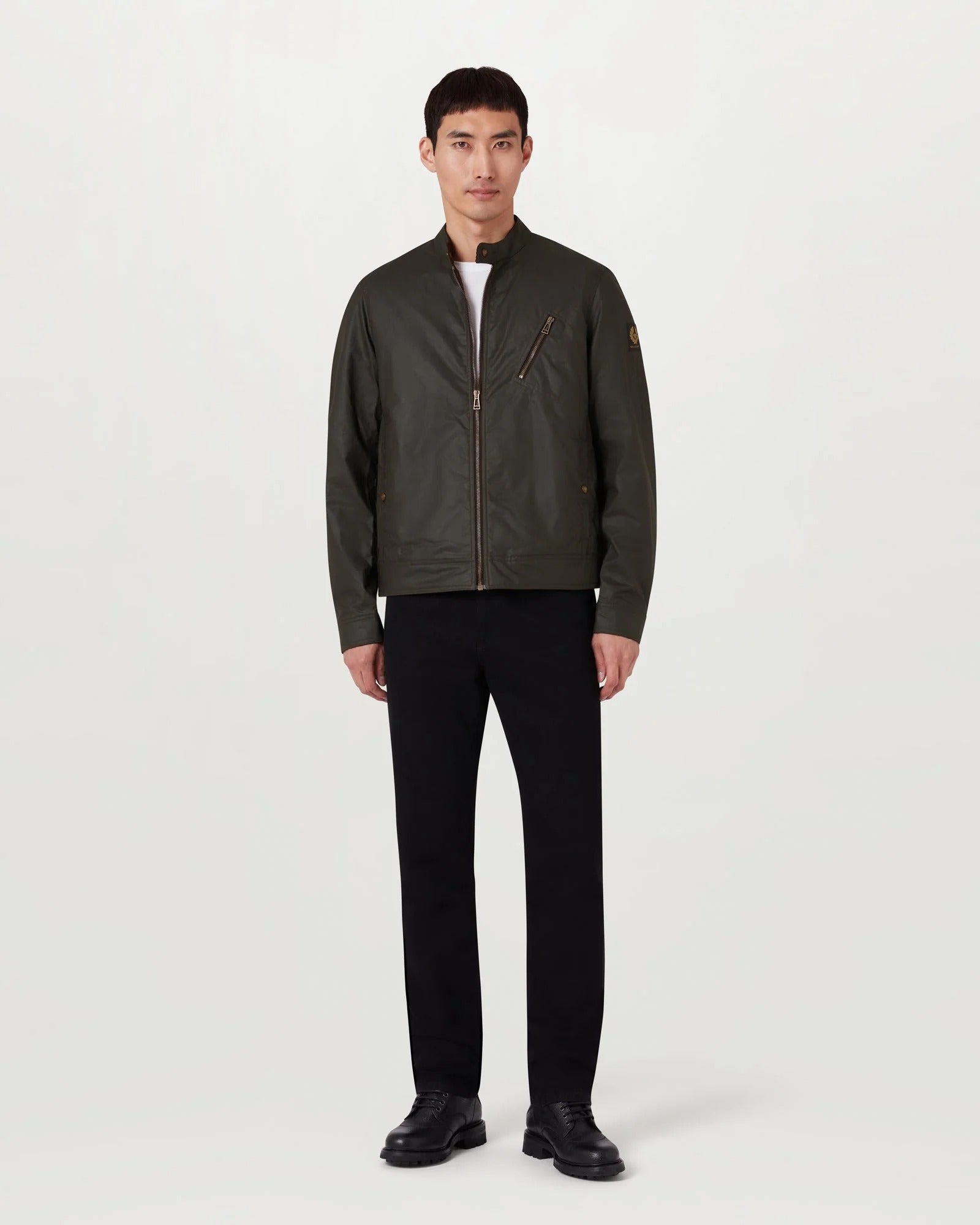 BELSTAFF GIACCA SIDELINE OLIVA BL105803 FDOLI BELSTAFF 