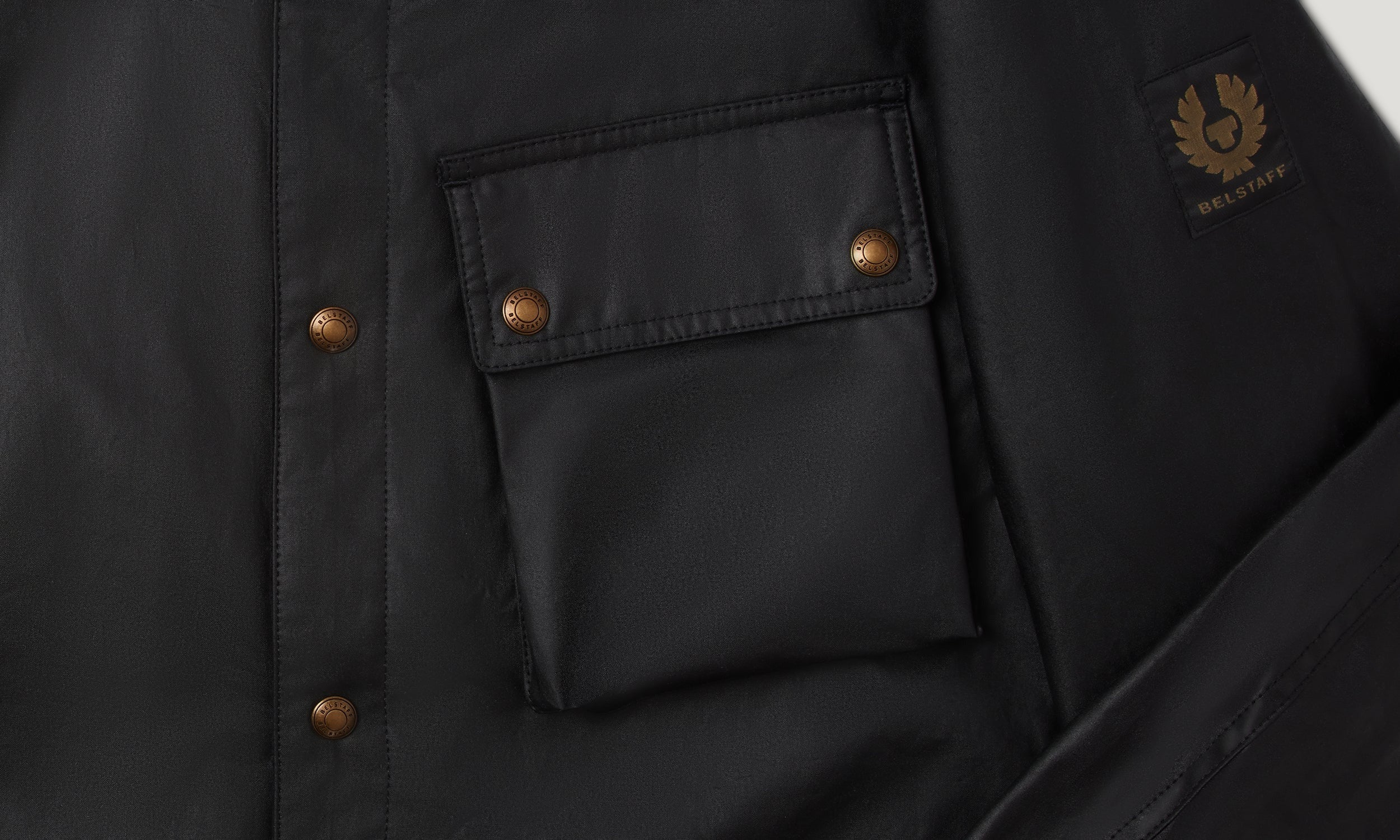 BELSTAFF GIACCA GROUND NERO BL105804 BLACK BELSTAFF 