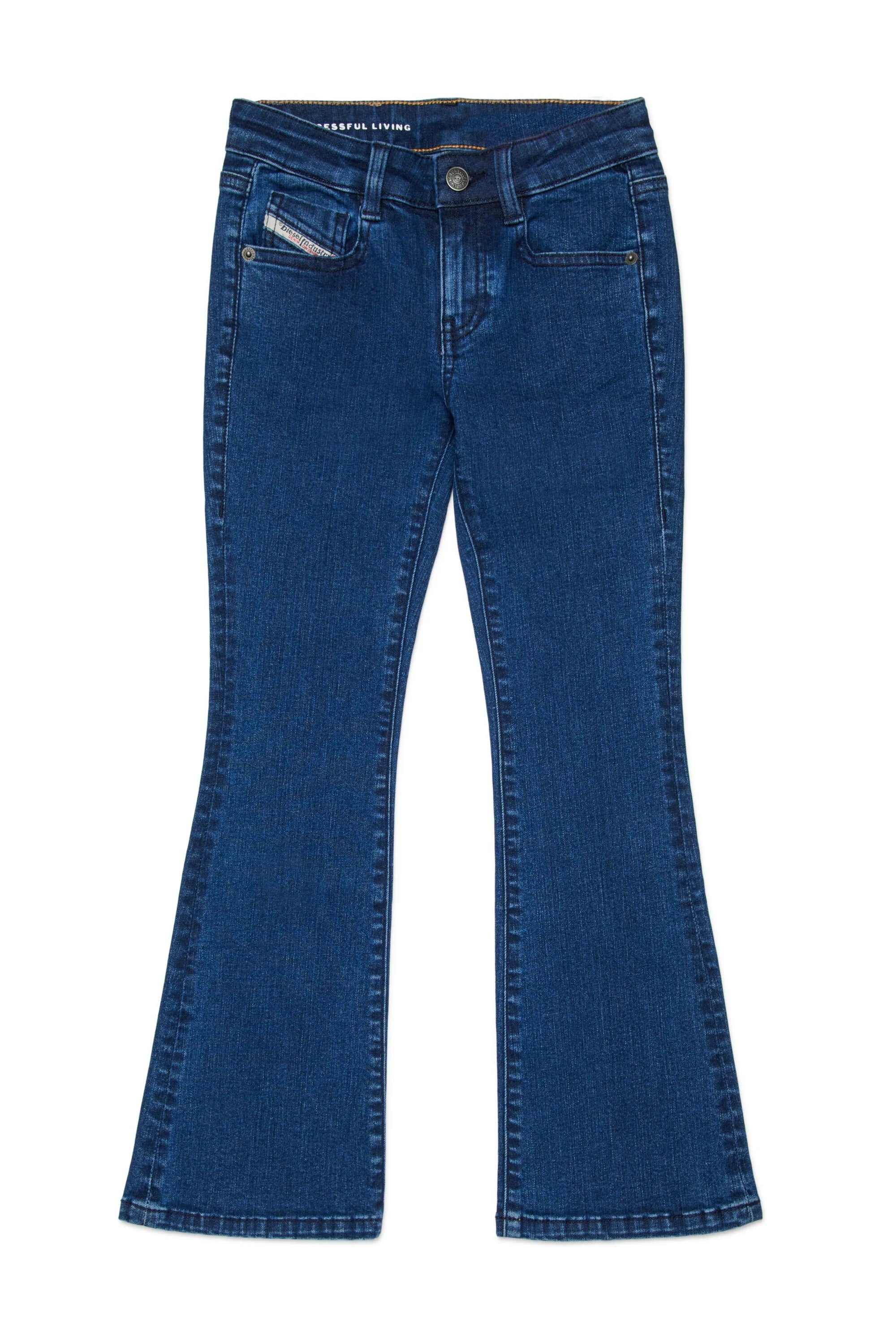Jeans a zampa d'elefante blu medio - D-Arry J02340-KXBSY K01 DIESEL 
