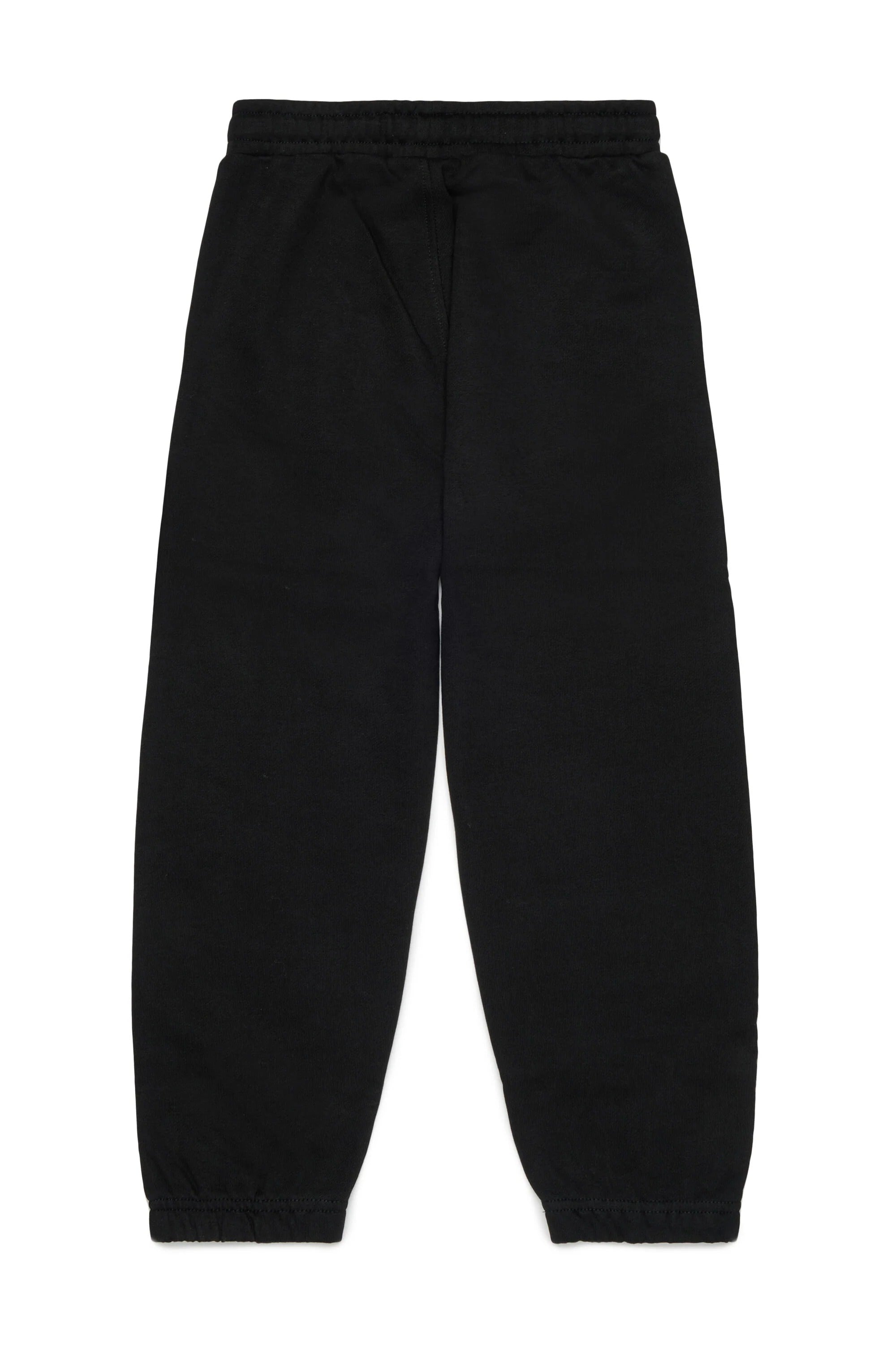 Pantaloni da jogging con toppa rossa a forma di D. nero J02461-0GEAD K900 DIESEL 