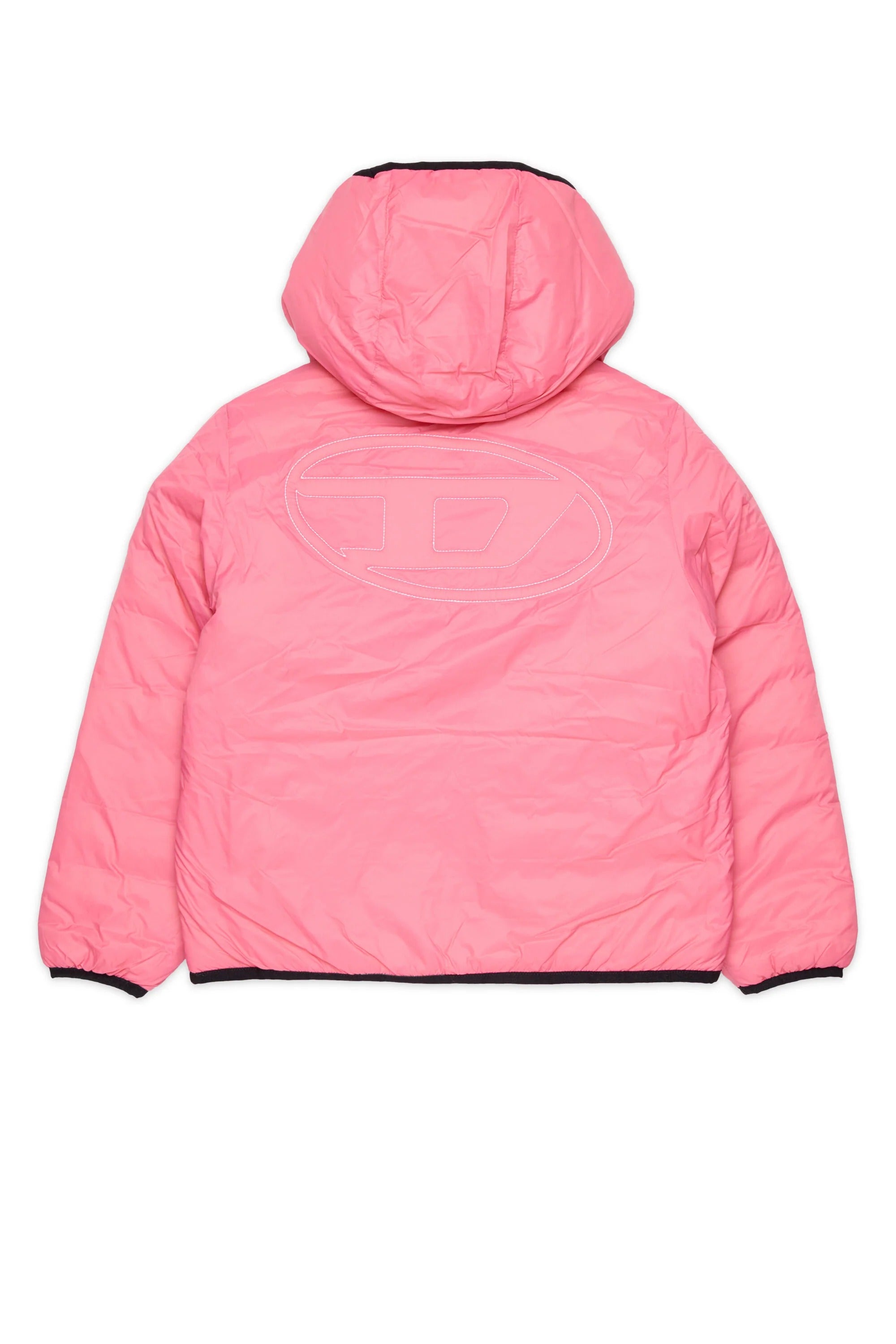Giacca imbottita con logo stampato rosa J02884-KXBVE K320A DIESEL 
