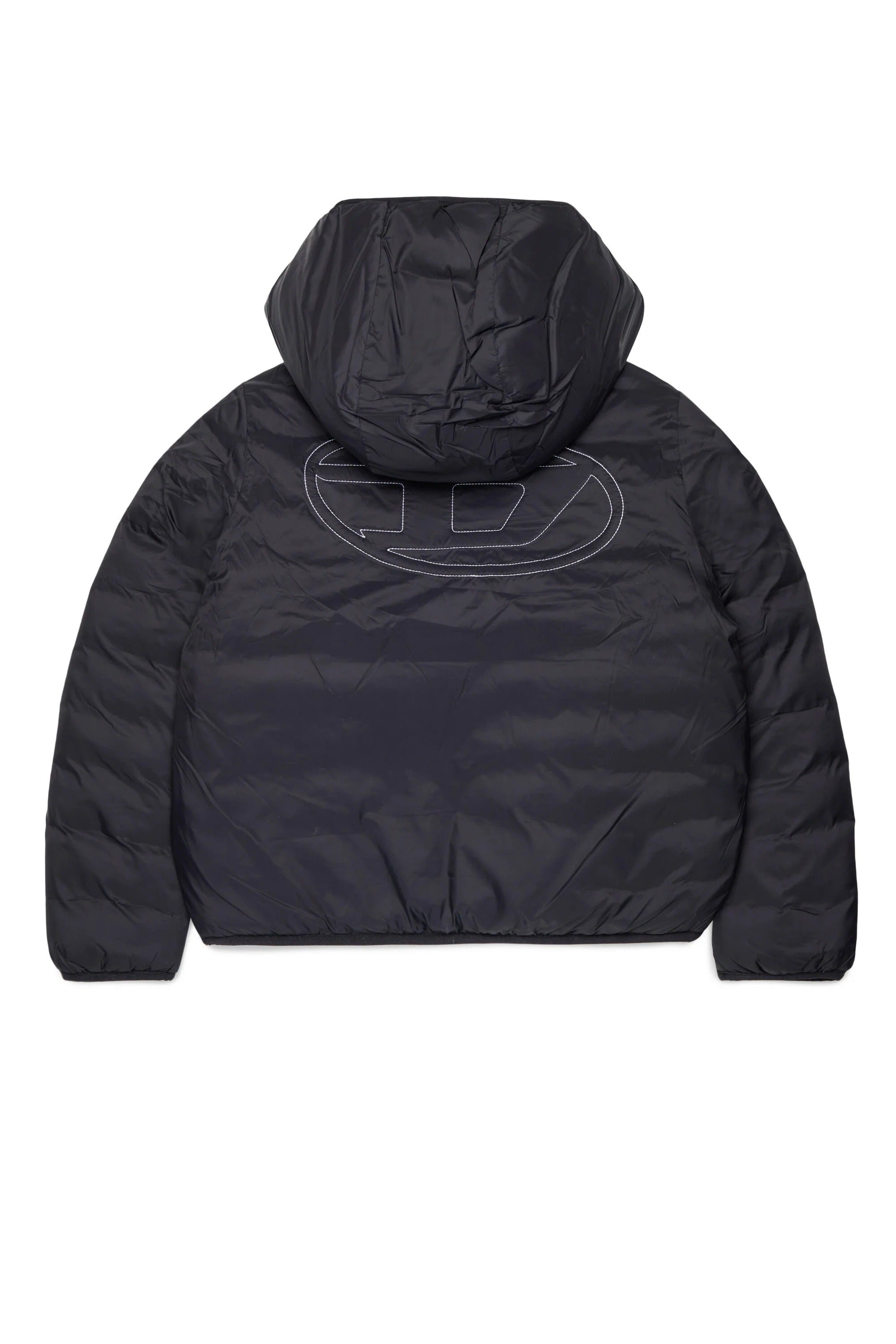 Giacca imbottita con logo stampato nero J02884-KXBVE K900 DIESEL 