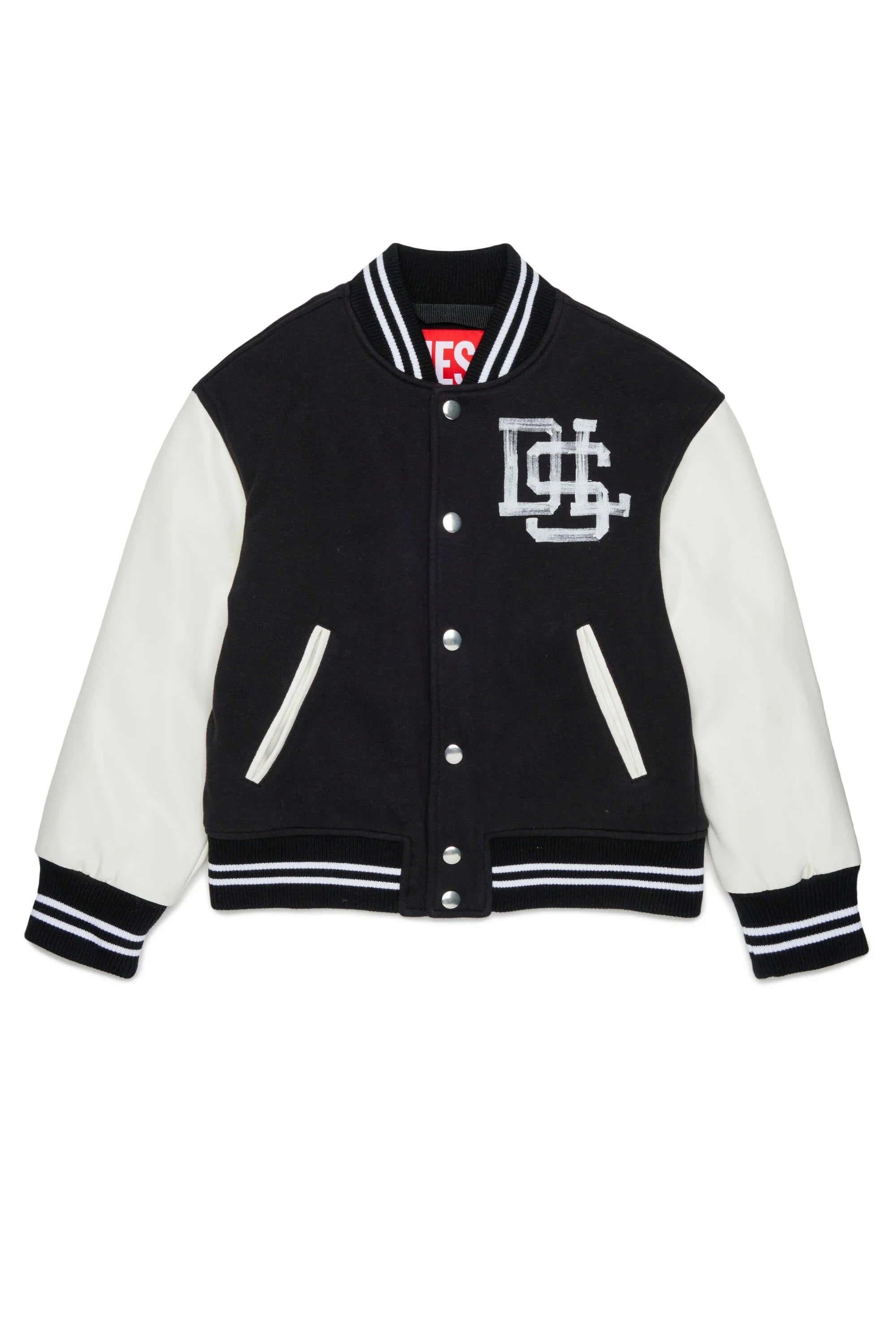Giacca bomber con logo stampato nero J02997-KXBU8 K900 DIESEL 
